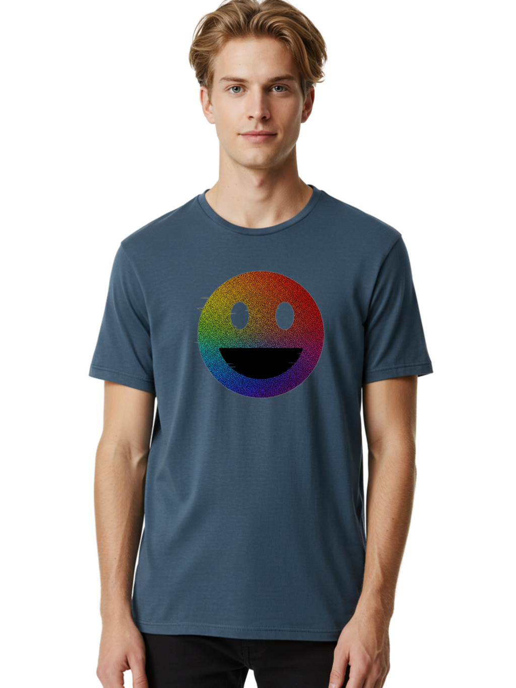 Smiley-Face Men'S Graphic Tee, 100% Cotton, Comfortable Casual Summer Wear, Machine Washable, Vintage Camera, Old Camera, Antique Camera, Black Camera, Classic Photography, Photography Equipment, Nostalgic Device, Film Camera, Camera Art Bai375
