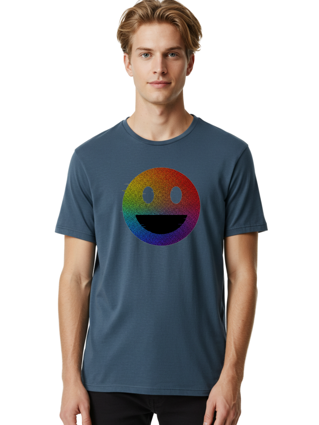 Smiley-Face Men'S Graphic Tee, 100% Cotton, Comfortable Casual Summer Wear, Machine Washable, Vintage Camera, Old Camera, Antique Camera, Black Camera, Classic Photography, Photography Equipment, Nostalgic Device, Film Camera, Camera Art Bai375