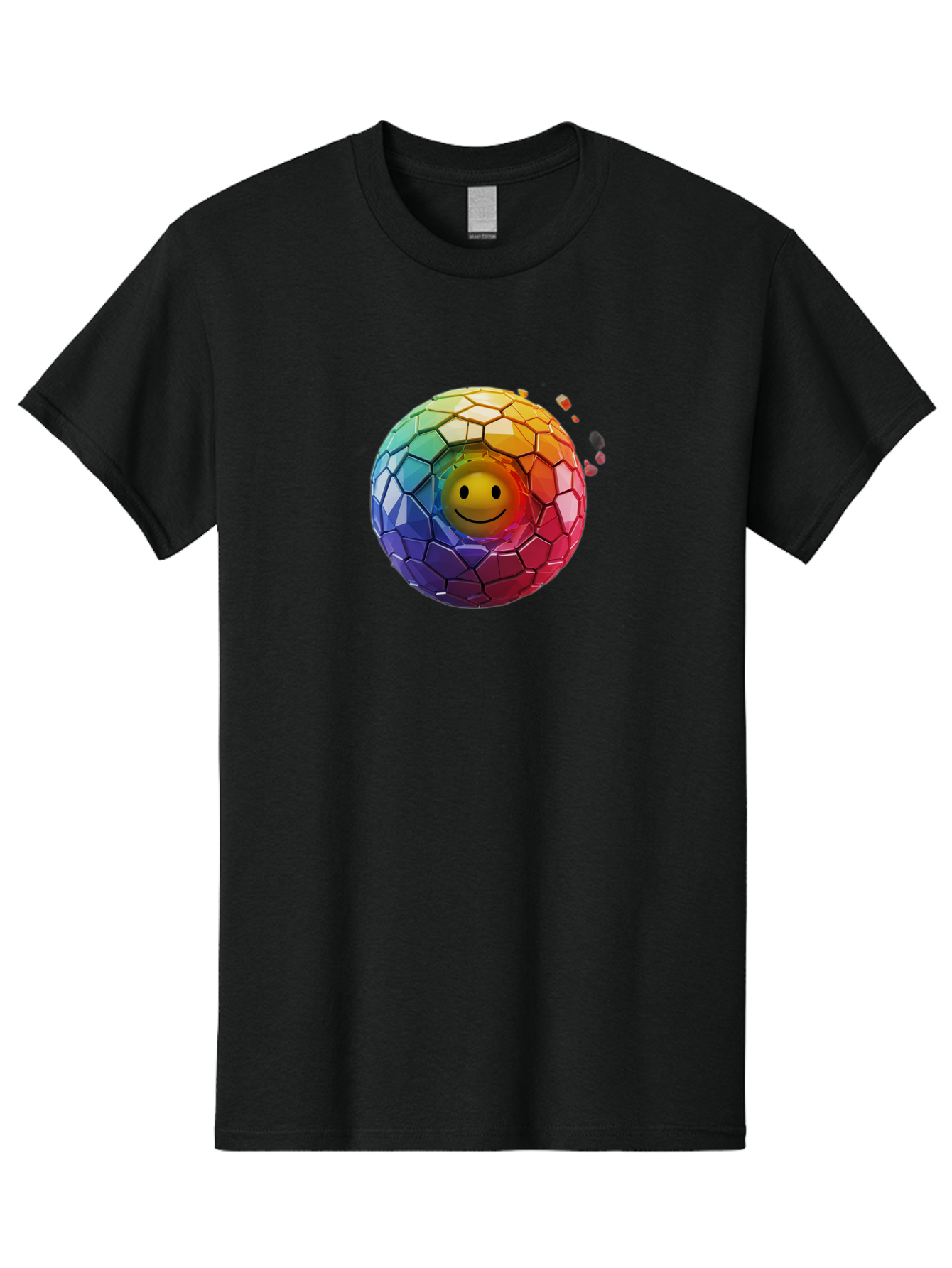 Smiley-Mosaic-Ball Men'S Graphic Tee, 100% Cotton, Comfortable Casual Summer Wear, Machine Washable, Vintage Camera, Old Camera, Antique Camera, Black Camera, Classic Photography, Photography Equipment, Nostalgic Device, Film Camera, Bai377