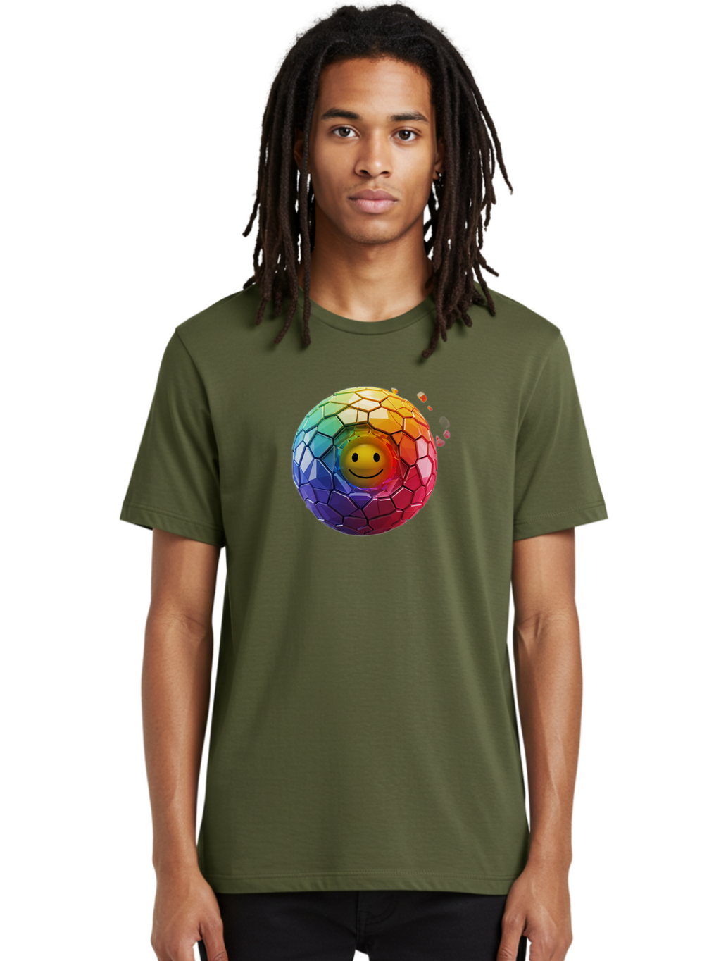Smiley-Mosaic-Ball Men'S Graphic Tee, 100% Cotton, Comfortable Casual Summer Wear, Machine Washable, Vintage Camera, Old Camera, Antique Camera, Black Camera, Classic Photography, Photography Equipment, Nostalgic Device, Film Camera, Bai377