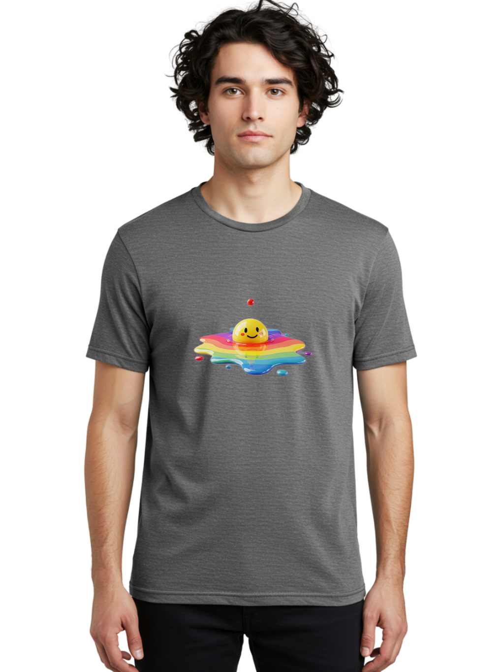Smiley Men'S Graphic Tee, 100% Cotton, Comfortable Casual Summer Wear, Machine Washable, Vintage Camera, Old Camera, Antique Camera, Black Camera, Classic Photography, Photography Equipment, Nostalgic Device, Film Camera, Camera Art Bai380