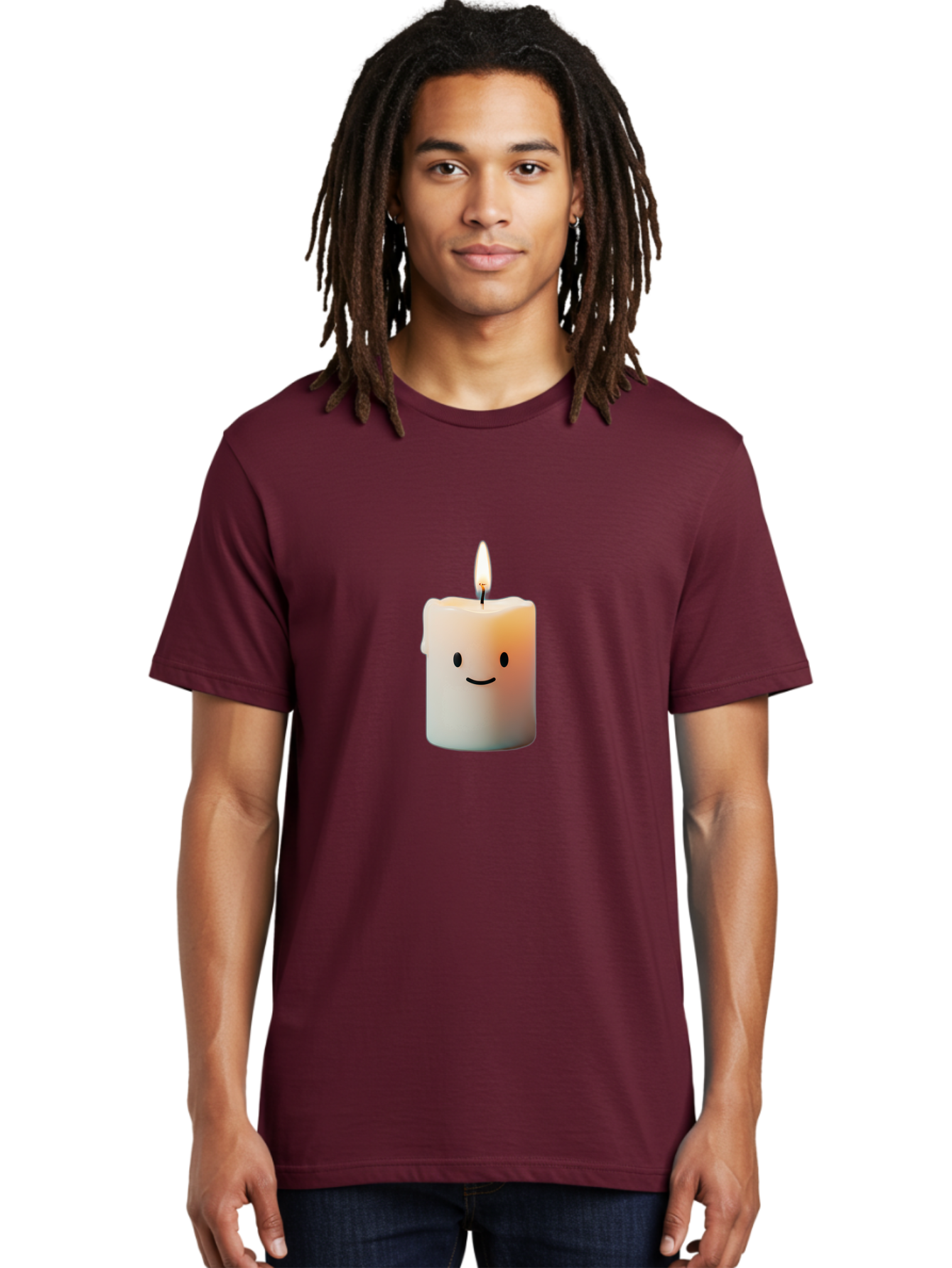 Smiling-Candle-1 Men'S Graphic Tee, 100% Cotton, Comfortable Casual Summer Wear, Machine Washable, Vintage Camera, Old Camera, Antique Camera, Black Camera, Classic Photography, Photography Equipment, Nostalgic Device, Film Camera, Camera Art Bai381