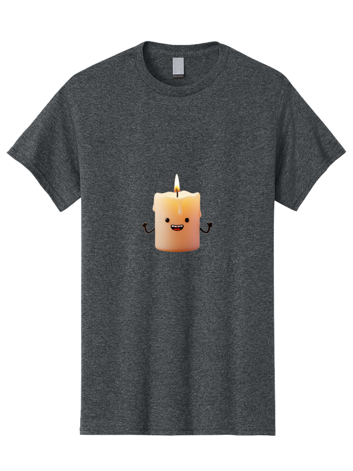 Smiling-Candle-2 Men'S Graphic Tee, 100% Cotton, Comfortable Casual Summer Wear, Machine Washable, Vintage Camera, Old Camera, Antique Camera, Black Camera, Classic Photography, Photography Equipment, Nostalgic Device, Film Camera, Camera Art Bai382