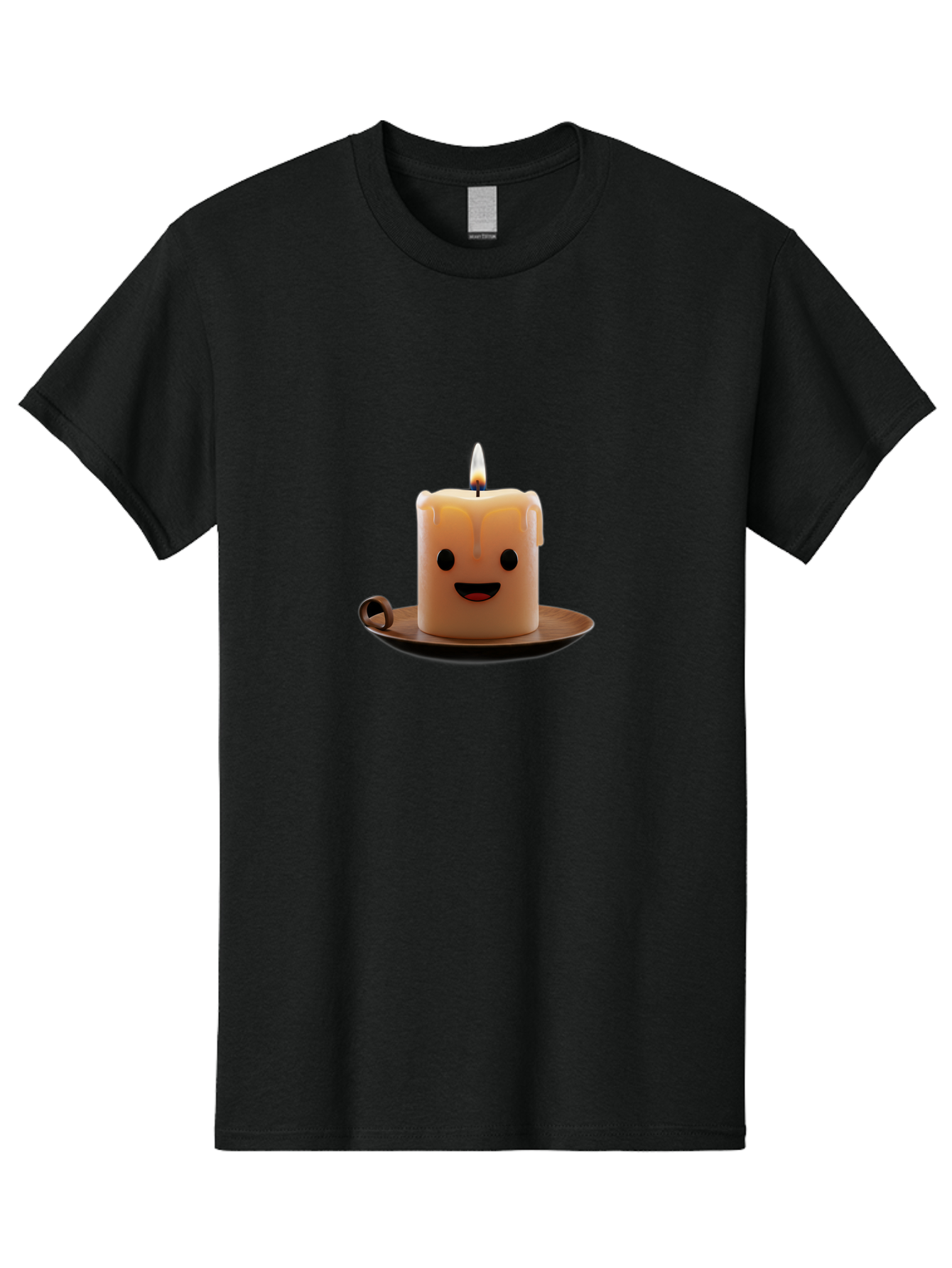 Smiling-Candle-3 Men'S Graphic Tee, 100% Cotton, Comfortable Casual Summer Wear, Machine Washable, Vintage Camera, Old Camera, Antique Camera, Black Camera, Classic Photography, Photography Equipment, Nostalgic Device, Film Camera, Camera Art Bai383