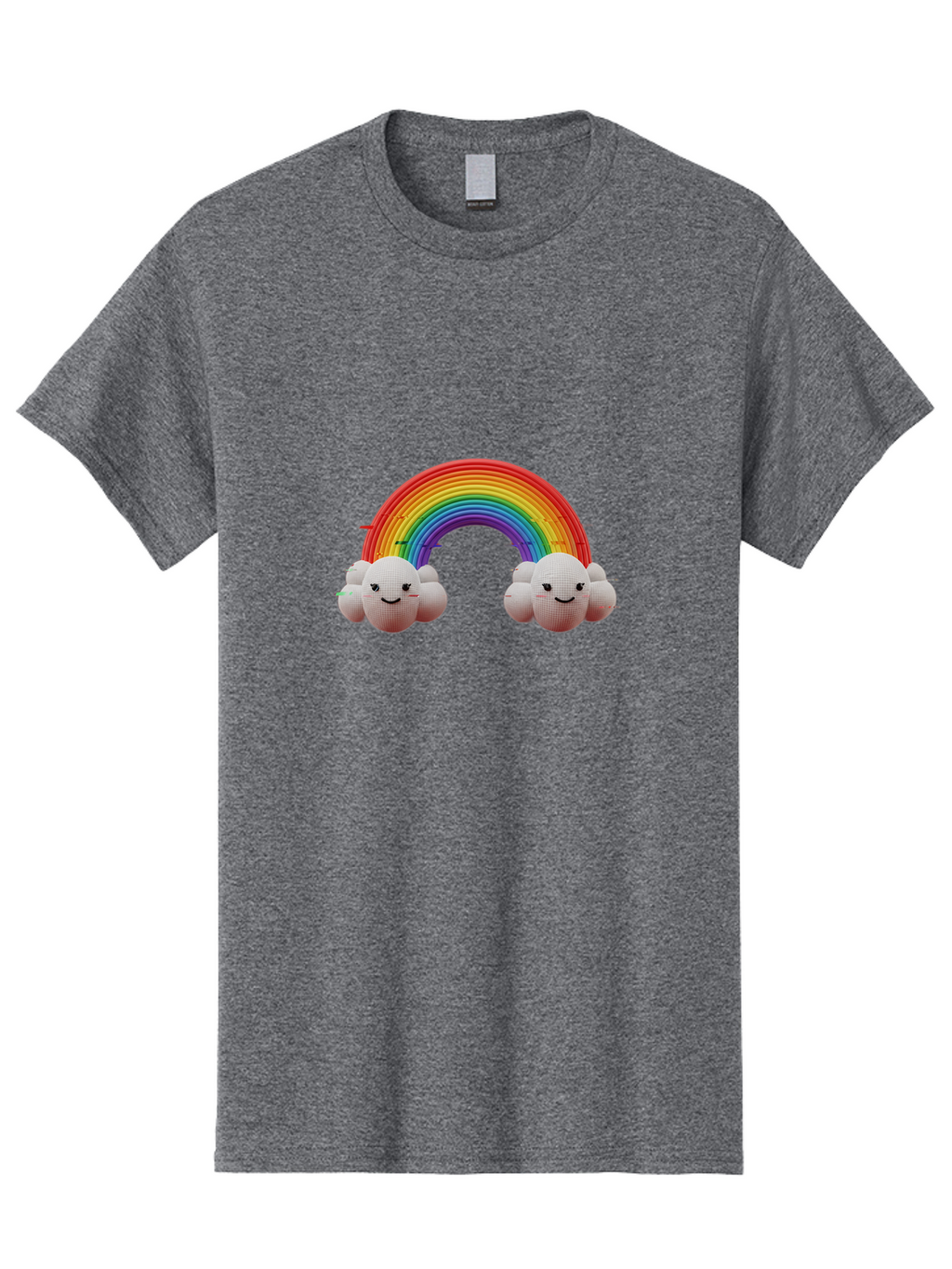 Smiling-Clouds-Rainbow Men'S Graphic Tee, 100% Cotton, Comfortable Casual Summer Wear, Machine Washable, Vintage Camera, Old Camera, Antique Camera, Black Camera, Classic Photography, Photography Equipment, Nostalgic Device, Film Camera, Bai387