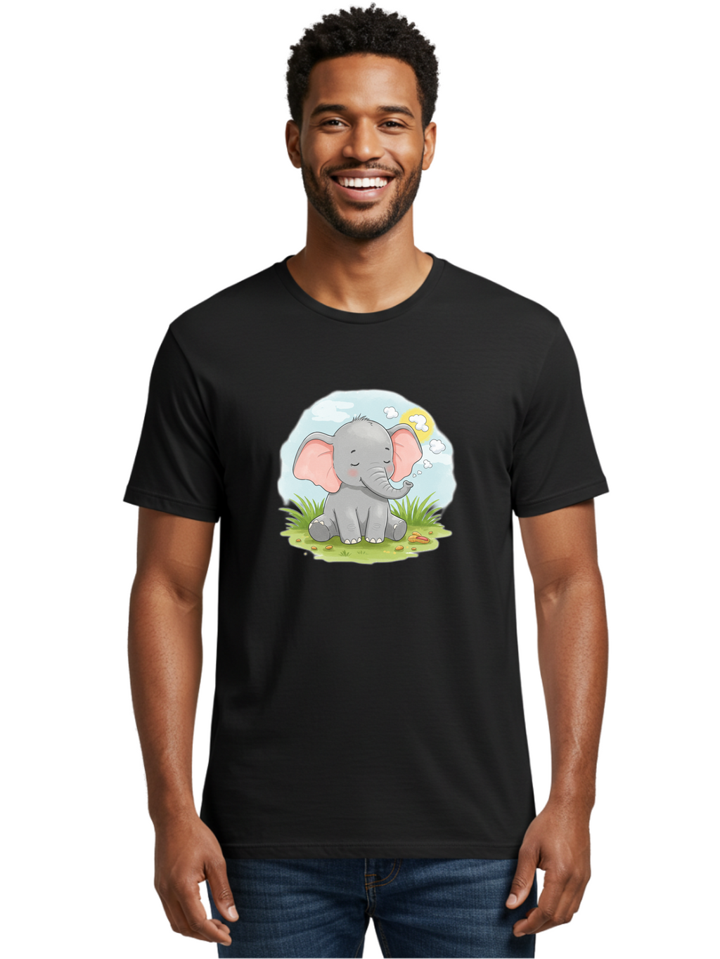 Smiling-Elephant Men'S Graphic Tee, 100% Cotton, Comfortable Casual Summer Wear, Machine Washable, Vintage Camera, Old Camera, Antique Camera, Black Camera, Classic Photography, Photography Equipment, Nostalgic Device, Film Camera, Camera Art Bai388