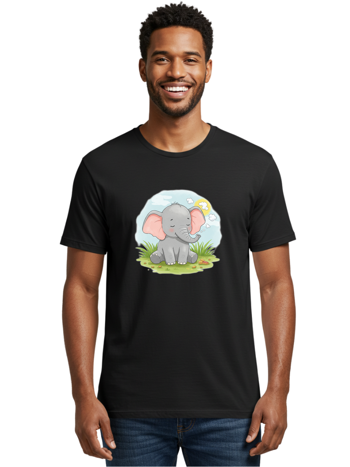 Smiling-Elephant Men'S Graphic Tee, 100% Cotton, Comfortable Casual Summer Wear, Machine Washable, Vintage Camera, Old Camera, Antique Camera, Black Camera, Classic Photography, Photography Equipment, Nostalgic Device, Film Camera, Camera Art Bai388