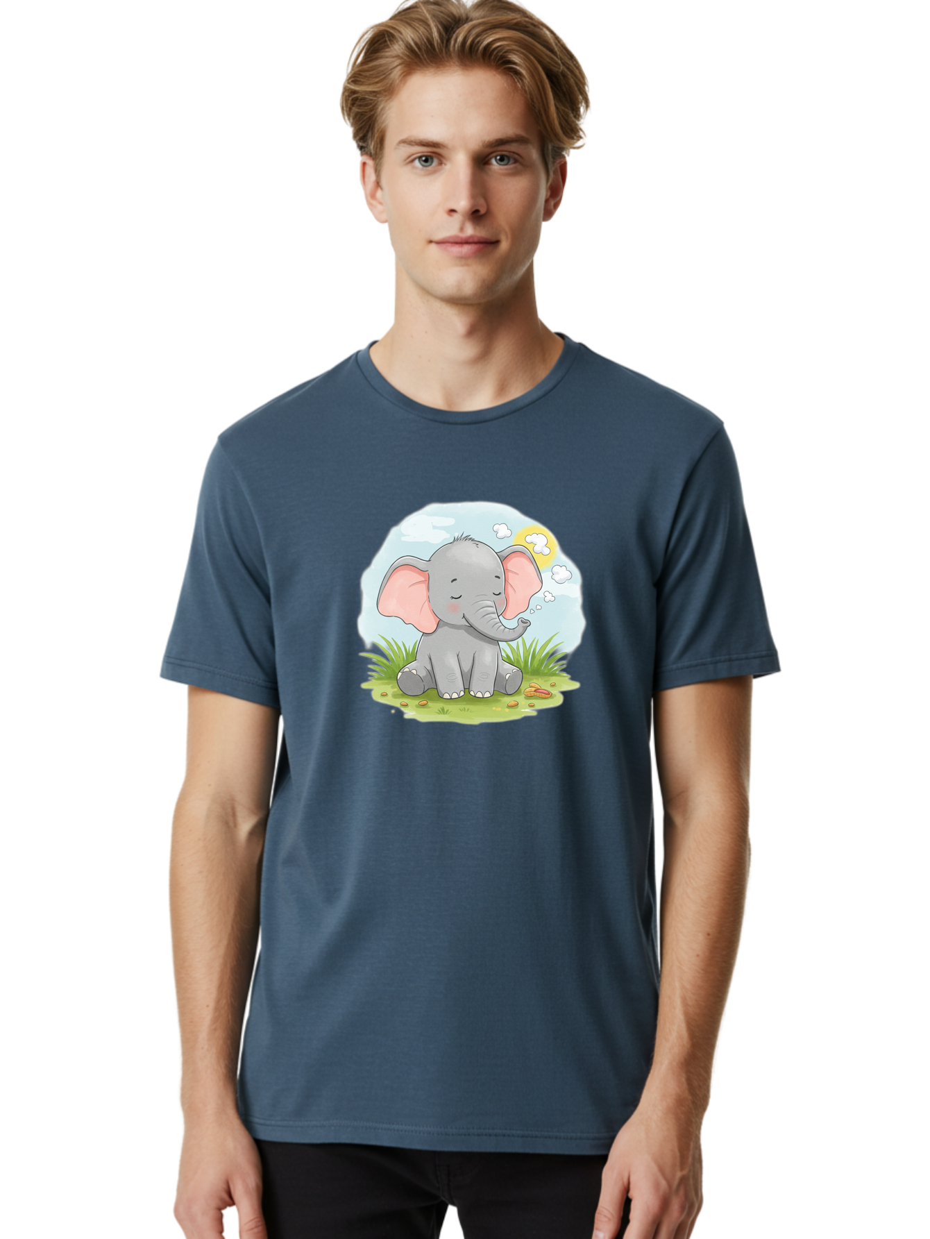Smiling-Elephant Men'S Graphic Tee, 100% Cotton, Comfortable Casual Summer Wear, Machine Washable, Vintage Camera, Old Camera, Antique Camera, Black Camera, Classic Photography, Photography Equipment, Nostalgic Device, Film Camera, Camera Art Bai388