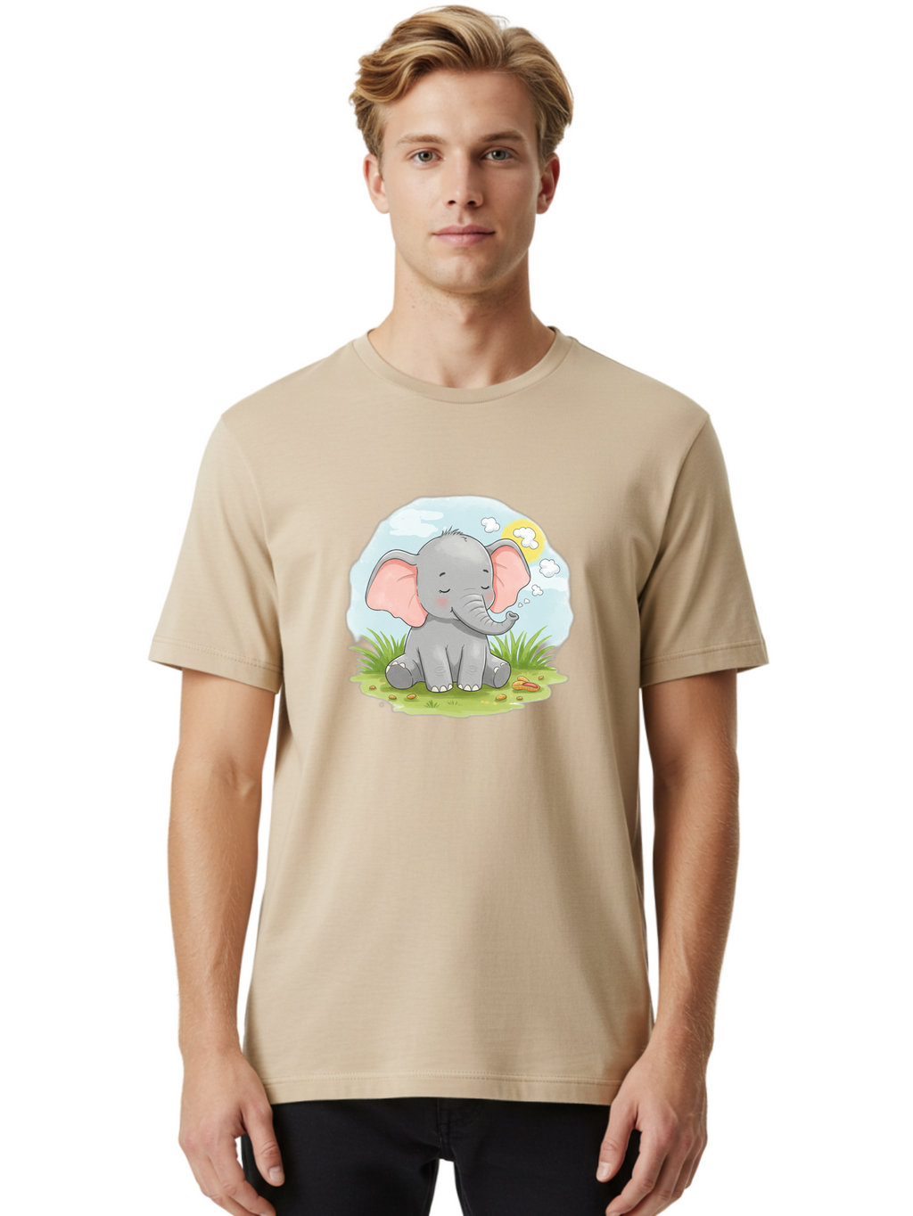 Smiling-Elephant Men'S Graphic Tee, 100% Cotton, Comfortable Casual Summer Wear, Machine Washable, Vintage Camera, Old Camera, Antique Camera, Black Camera, Classic Photography, Photography Equipment, Nostalgic Device, Film Camera, Camera Art Bai388