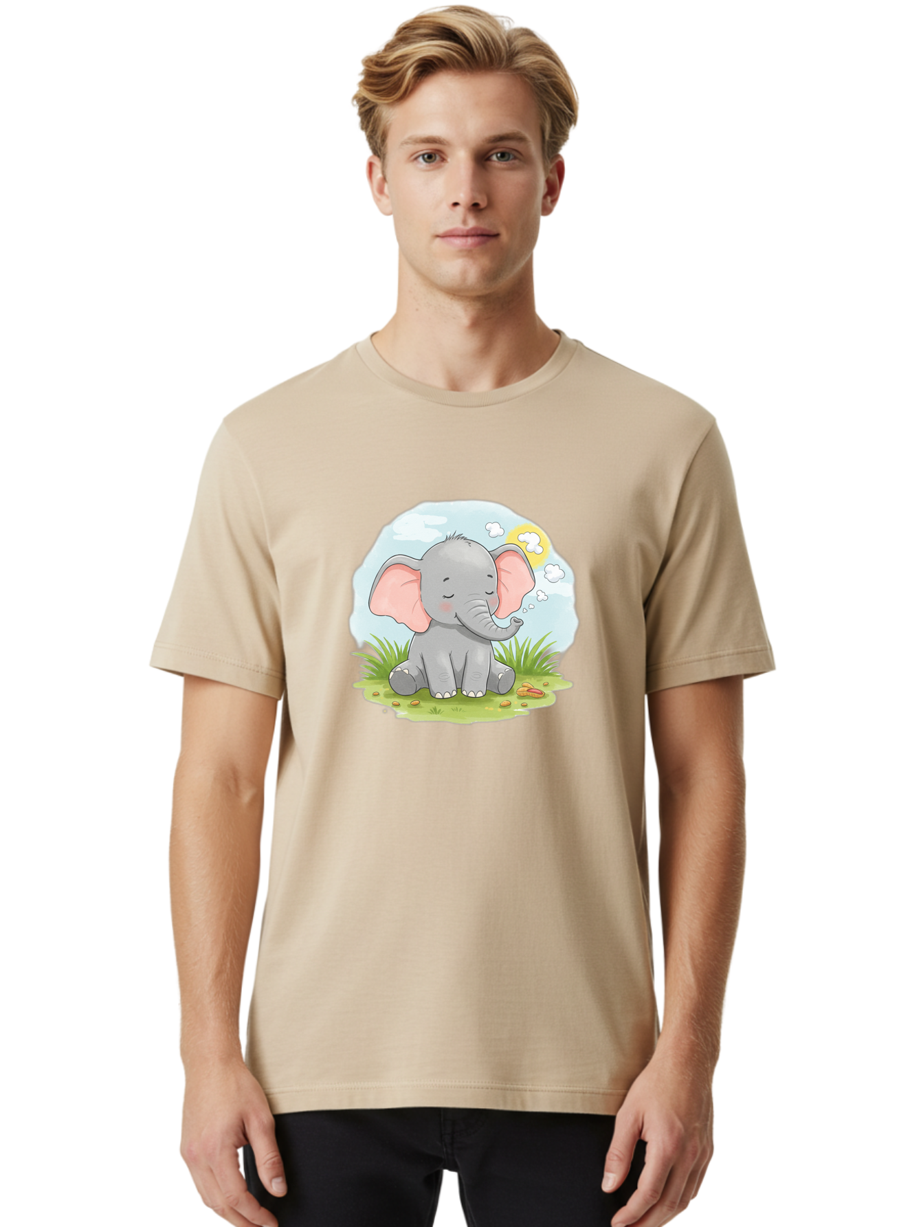 Smiling-Elephant Men'S Graphic Tee, 100% Cotton, Comfortable Casual Summer Wear, Machine Washable, Vintage Camera, Old Camera, Antique Camera, Black Camera, Classic Photography, Photography Equipment, Nostalgic Device, Film Camera, Camera Art Bai388