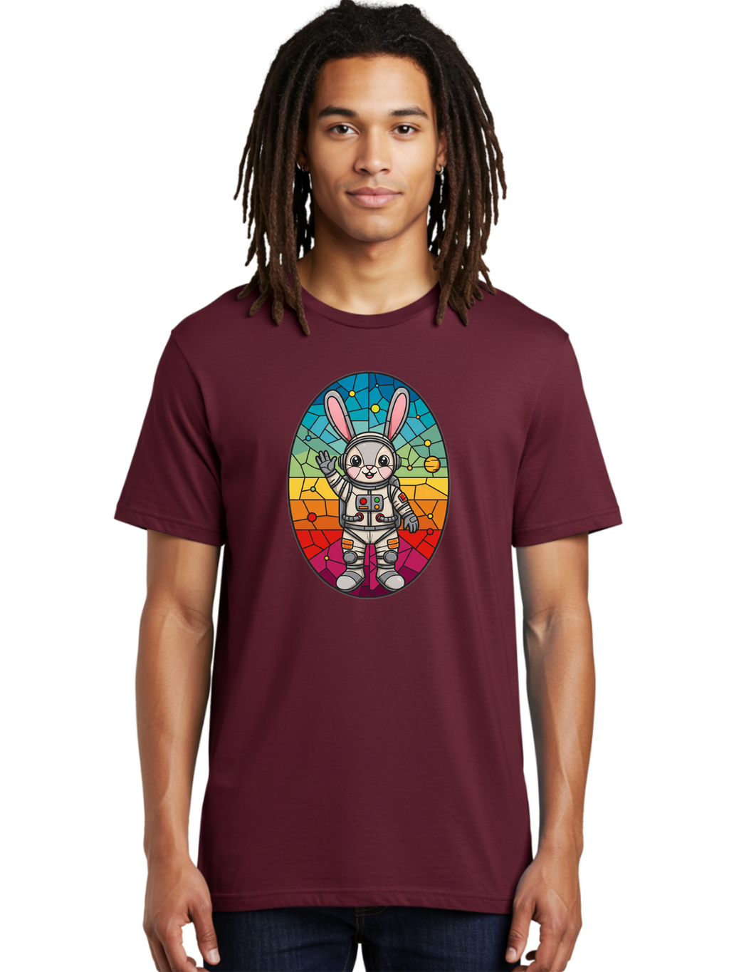 Space-Bunny-11 Men'S Graphic Tee, 100% Cotton, Comfortable Casual Summer Wear, Machine Washable, Vintage Camera, Old Camera, Antique Camera, Black Camera, Classic Photography, Photography Equipment, Nostalgic Device, Film Camera, Camera Art Bai394