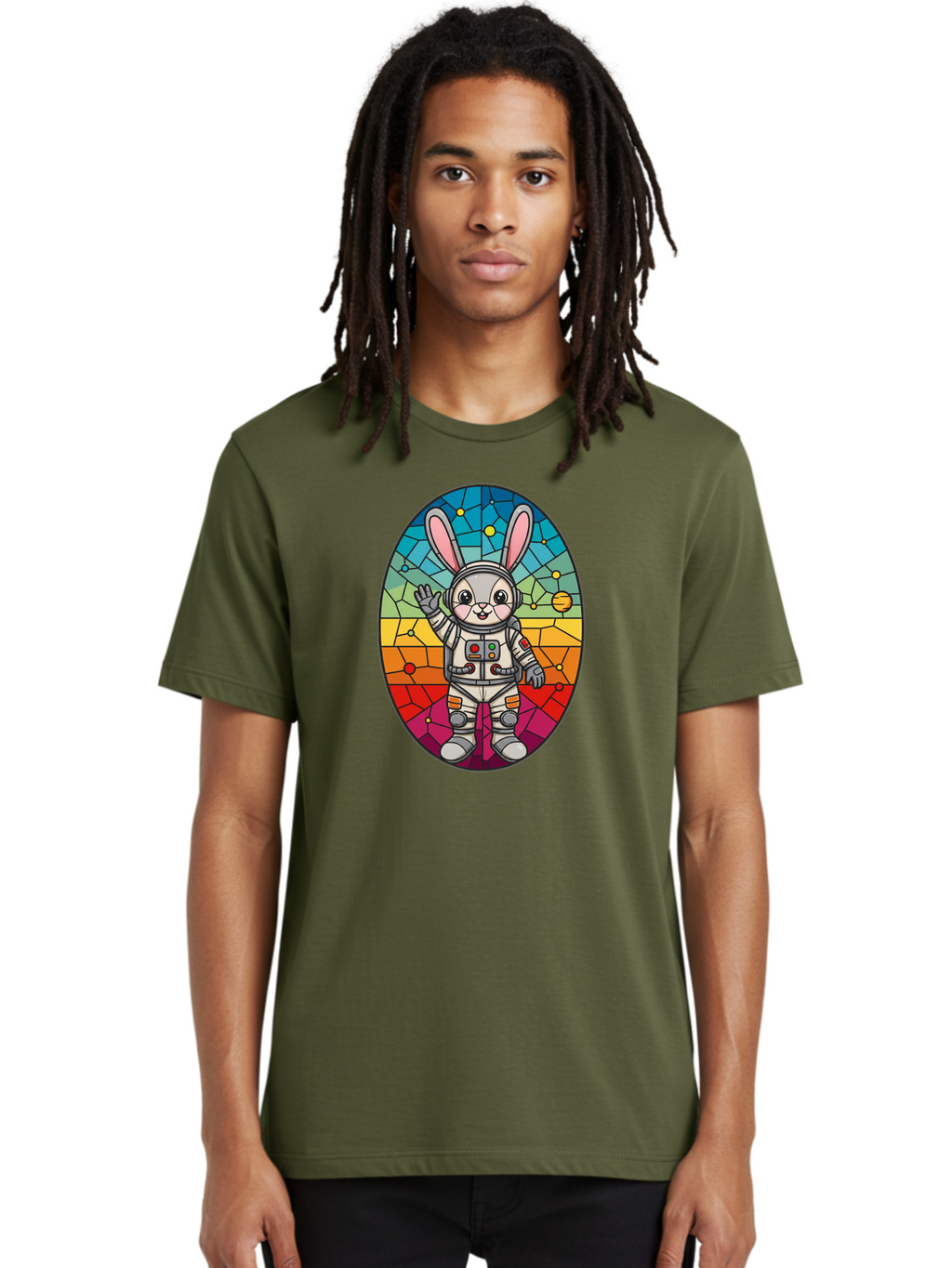Space-Bunny-11 Men'S Graphic Tee, 100% Cotton, Comfortable Casual Summer Wear, Machine Washable, Vintage Camera, Old Camera, Antique Camera, Black Camera, Classic Photography, Photography Equipment, Nostalgic Device, Film Camera, Camera Art Bai394
