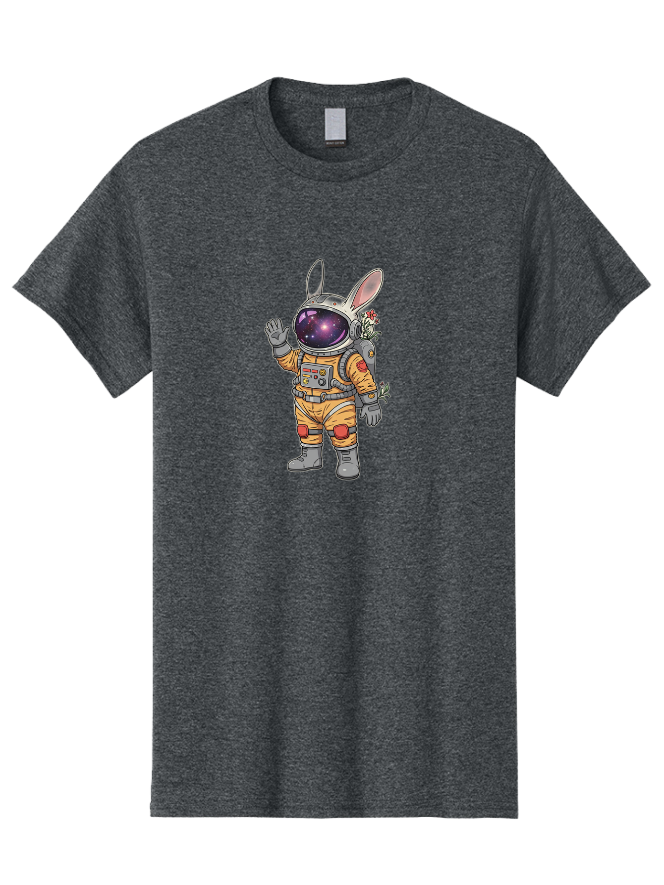 Space-Bunny-Astronaut-1 Men'S Graphic Tee, 100% Cotton, Comfortable Casual Summer Wear, Machine Washable, Vintage Camera, Old Camera, Antique Camera, Black Camera, Classic Photography, Photography Equipment, Nostalgic Device, Film Camera, Bai407