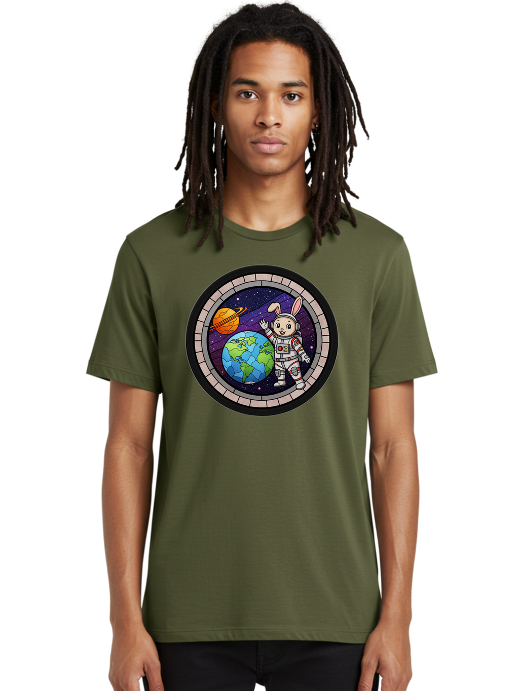 Space-Bunny-Astronaut-3 Men'S Graphic Tee, 100% Cotton, Comfortable Casual Summer Wear, Machine Washable, Vintage Camera, Old Camera, Antique Camera, Black Camera, Classic Photography, Photography Equipment, Nostalgic Device, Film Camera, Bai409