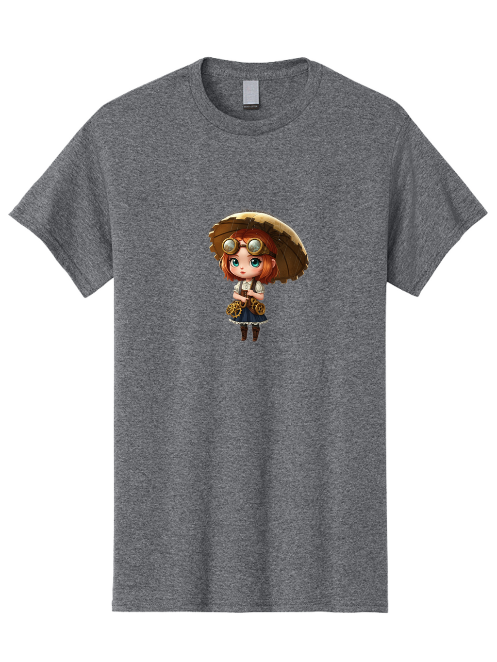 Steampunk-Girl Men'S Graphic Tee, 100% Cotton, Comfortable Casual Summer Wear, Machine Washable, Vintage Camera, Old Camera, Antique Camera, Black Camera, Classic Photography, Photography Equipment, Nostalgic Device, Film Camera, Camera Art Bai423