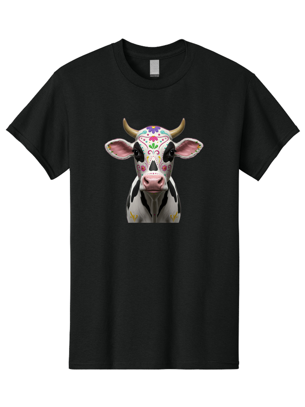 Sugar-Skull-Cow Men'S Graphic Tee, 100% Cotton, Comfortable Casual Summer Wear, Machine Washable, Vintage Camera, Old Camera, Antique Camera, Black Camera, Classic Photography, Photography Equipment, Nostalgic Device, Film Camera, Camera Art Bai429