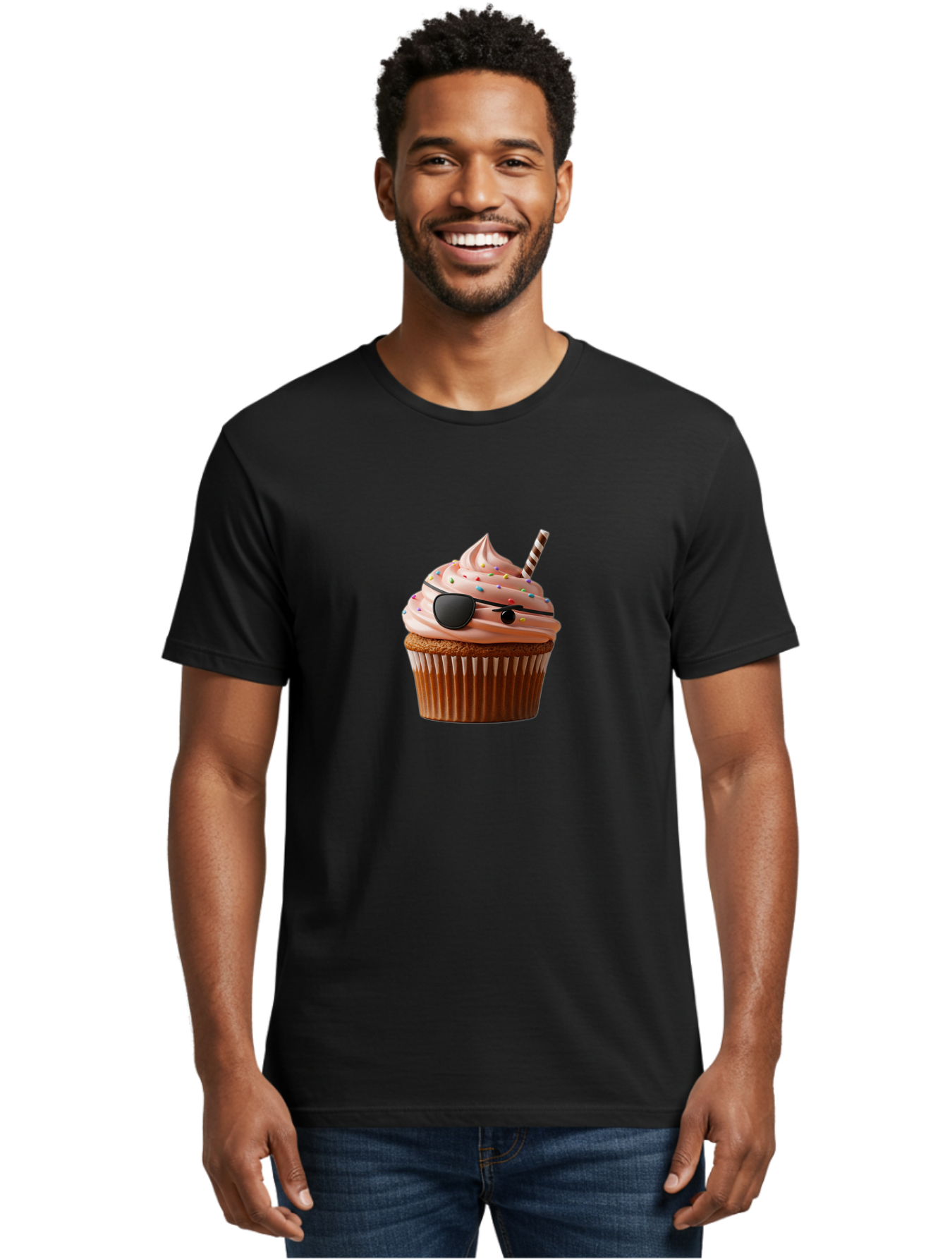 Sunglasses-Cupcake Men'S Graphic Tee, 100% Cotton, Comfortable Casual Summer Wear, Machine Washable, Vintage Camera, Old Camera, Antique Camera, Black Camera, Classic Photography, Photography Equipment, Nostalgic Device, Film Camera, Bai431