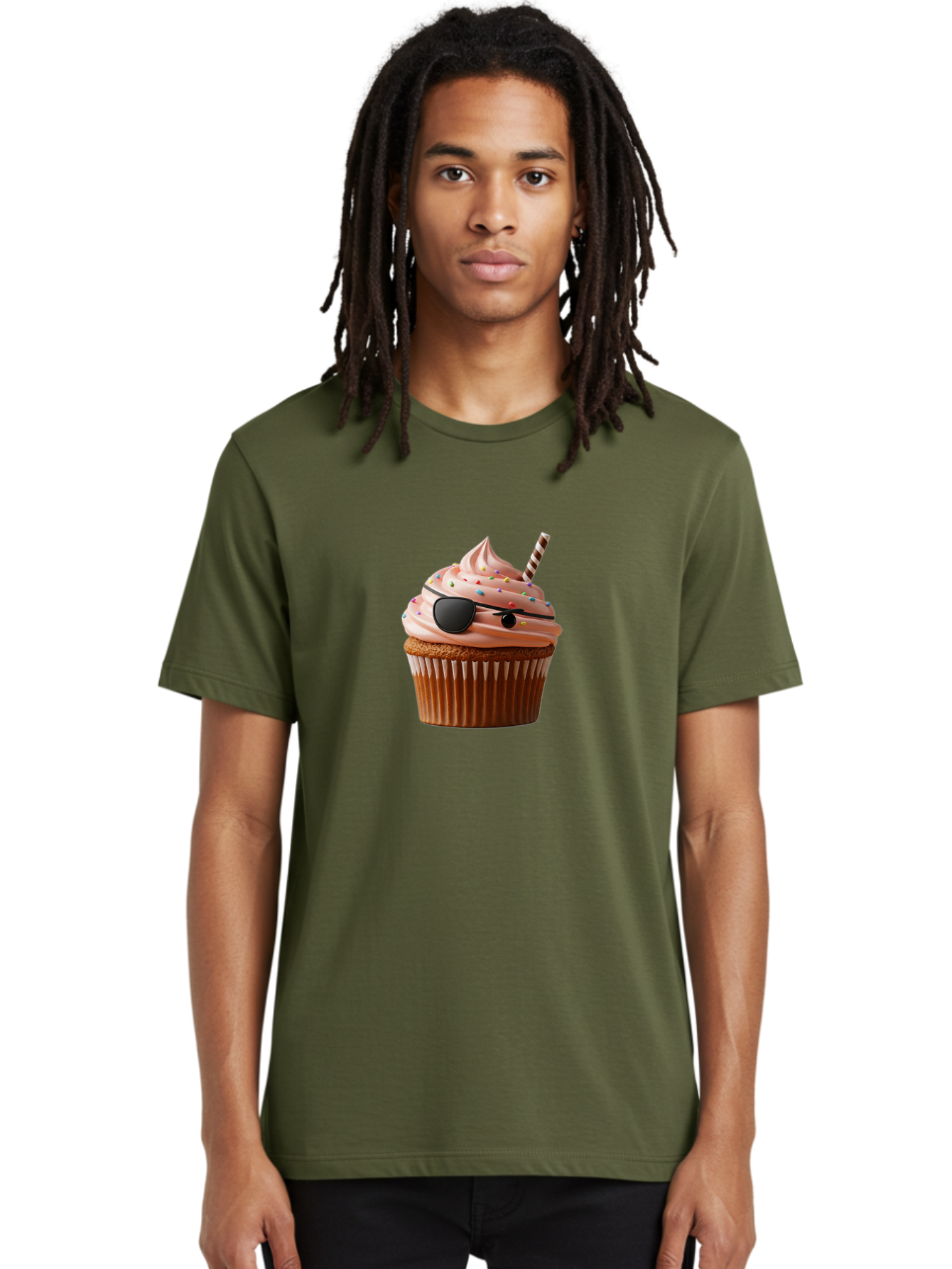 Sunglasses-Cupcake Men'S Graphic Tee, 100% Cotton, Comfortable Casual Summer Wear, Machine Washable, Vintage Camera, Old Camera, Antique Camera, Black Camera, Classic Photography, Photography Equipment, Nostalgic Device, Film Camera, Bai431