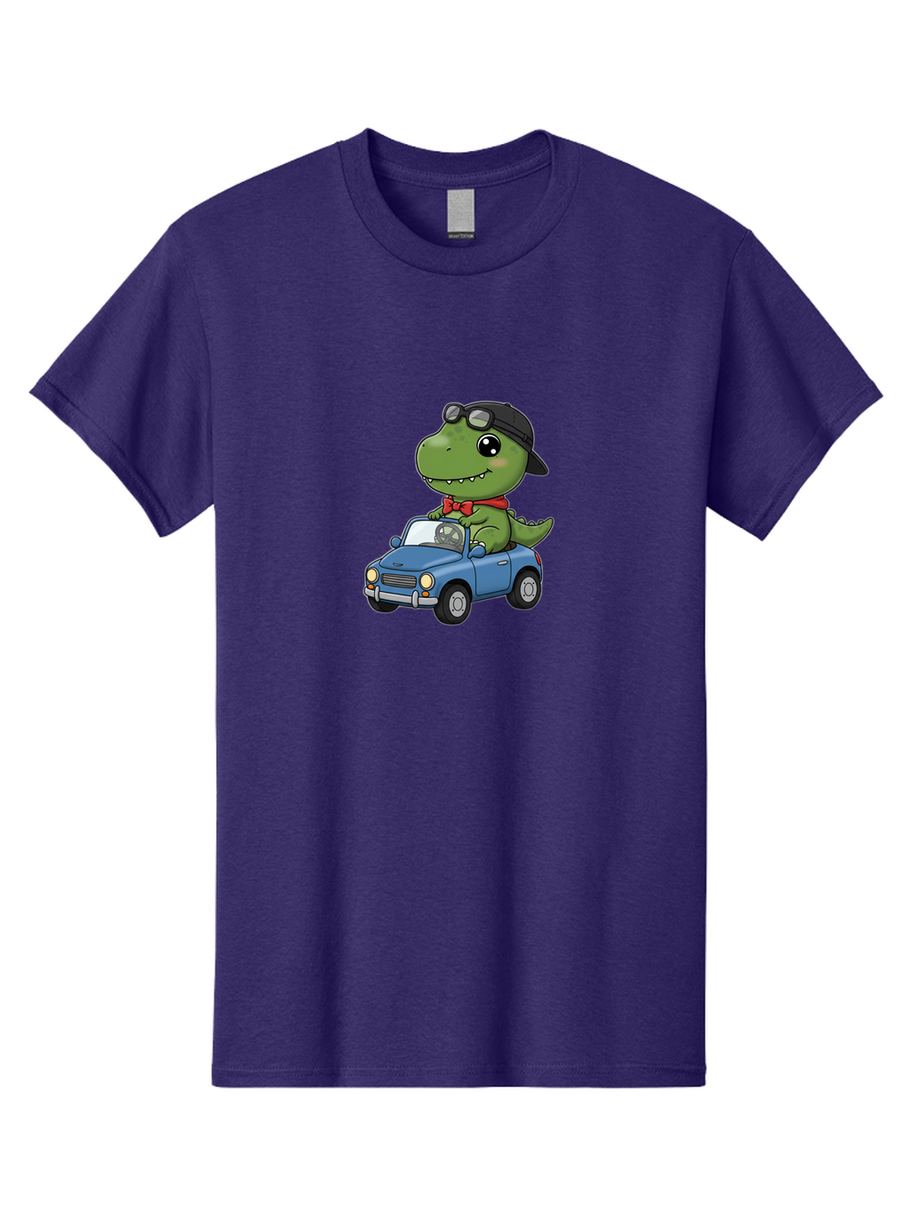 T-Rex-Driving-Car Men'S Graphic Tee, 100% Cotton, Comfortable Casual Summer Wear, Machine Washable, Vintage Camera, Old Camera, Antique Camera, Black Camera, Classic Photography, Photography Equipment, Nostalgic Device, Film Camera, Camera Art Bai435