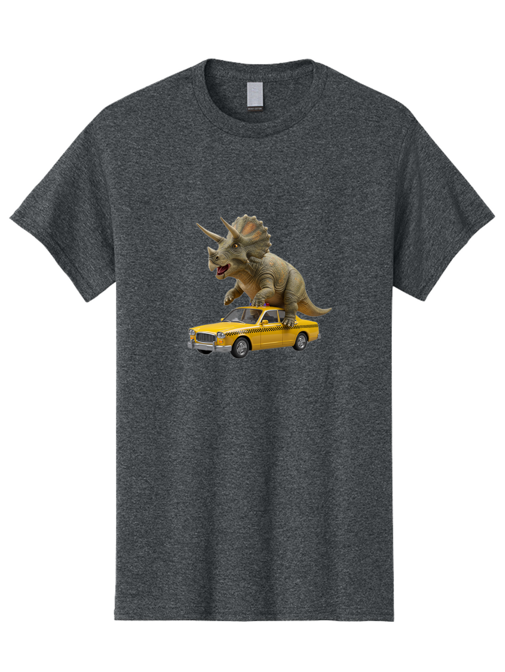 T-Rex-On-Taxi Men'S Graphic Tee, 100% Cotton, Comfortable Casual Summer Wear, Machine Washable, Vintage Camera, Old Camera, Antique Camera, Black Camera, Classic Photography, Photography Equipment, Nostalgic Device, Film Camera, Camera Art Bai440