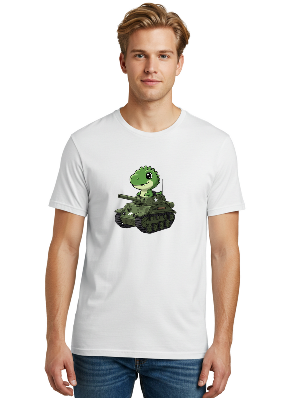 T-Rex-Tank Men'S Graphic Tee, 100% Cotton, Comfortable Casual Summer Wear, Machine Washable, Vintage Camera, Old Camera, Antique Camera, Black Camera, Classic Photography, Photography Equipment, Nostalgic Device, Film Camera, Camera Art Bai442