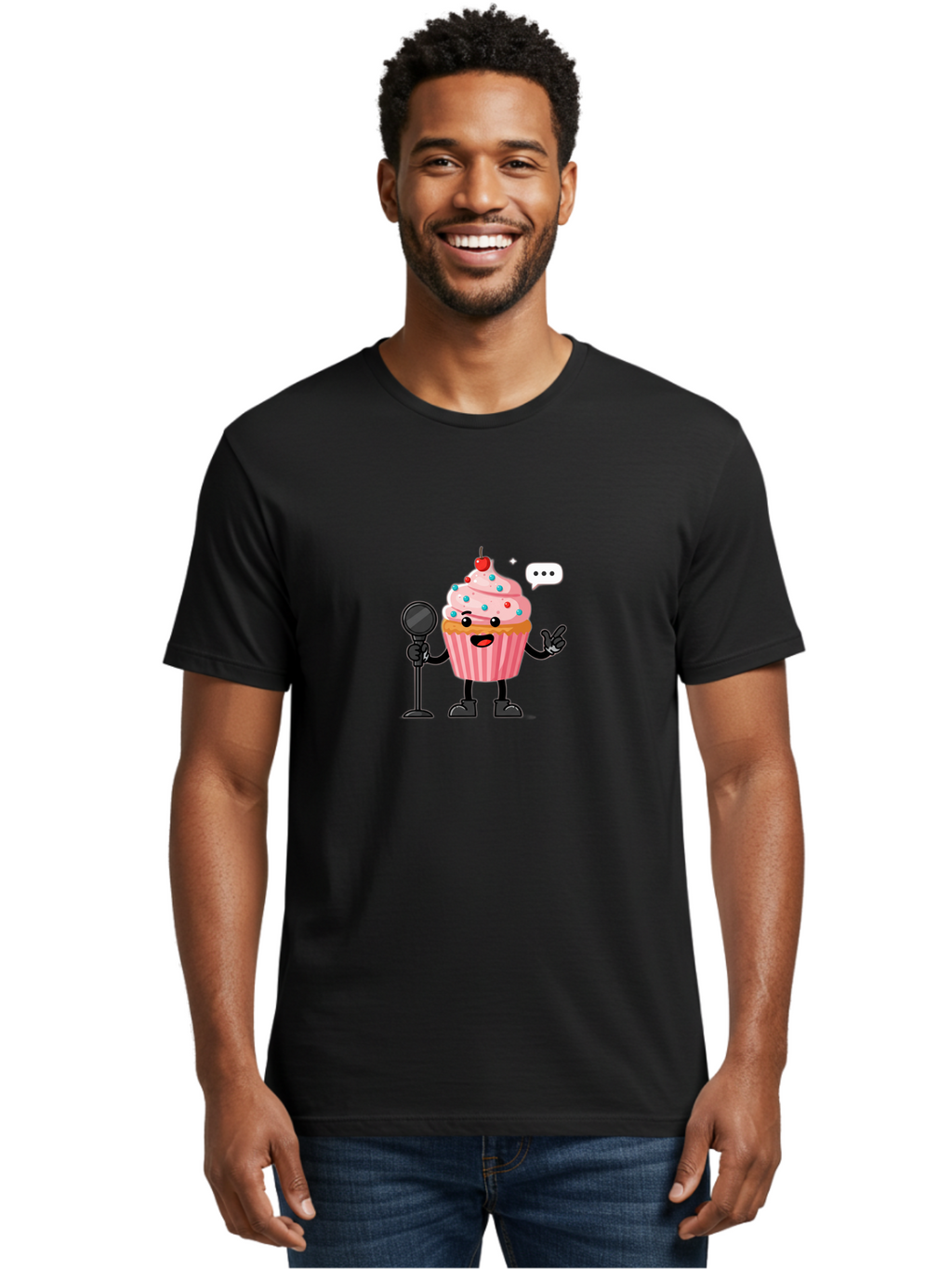 Talking-Cupcake Men'S Graphic Tee, 100% Cotton, Comfortable Casual Summer Wear, Machine Washable, Vintage Camera, Old Camera, Antique Camera, Black Camera, Classic Photography, Photography Equipment, Nostalgic Device, Film Camera, Camera Art Bai443