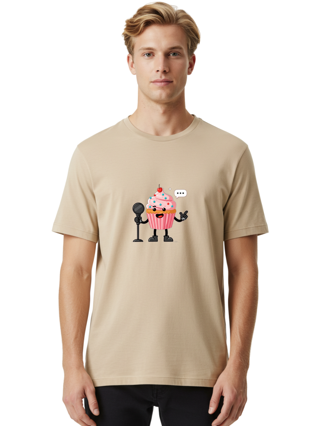 Talking-Cupcake Men'S Graphic Tee, 100% Cotton, Comfortable Casual Summer Wear, Machine Washable, Vintage Camera, Old Camera, Antique Camera, Black Camera, Classic Photography, Photography Equipment, Nostalgic Device, Film Camera, Camera Art Bai443