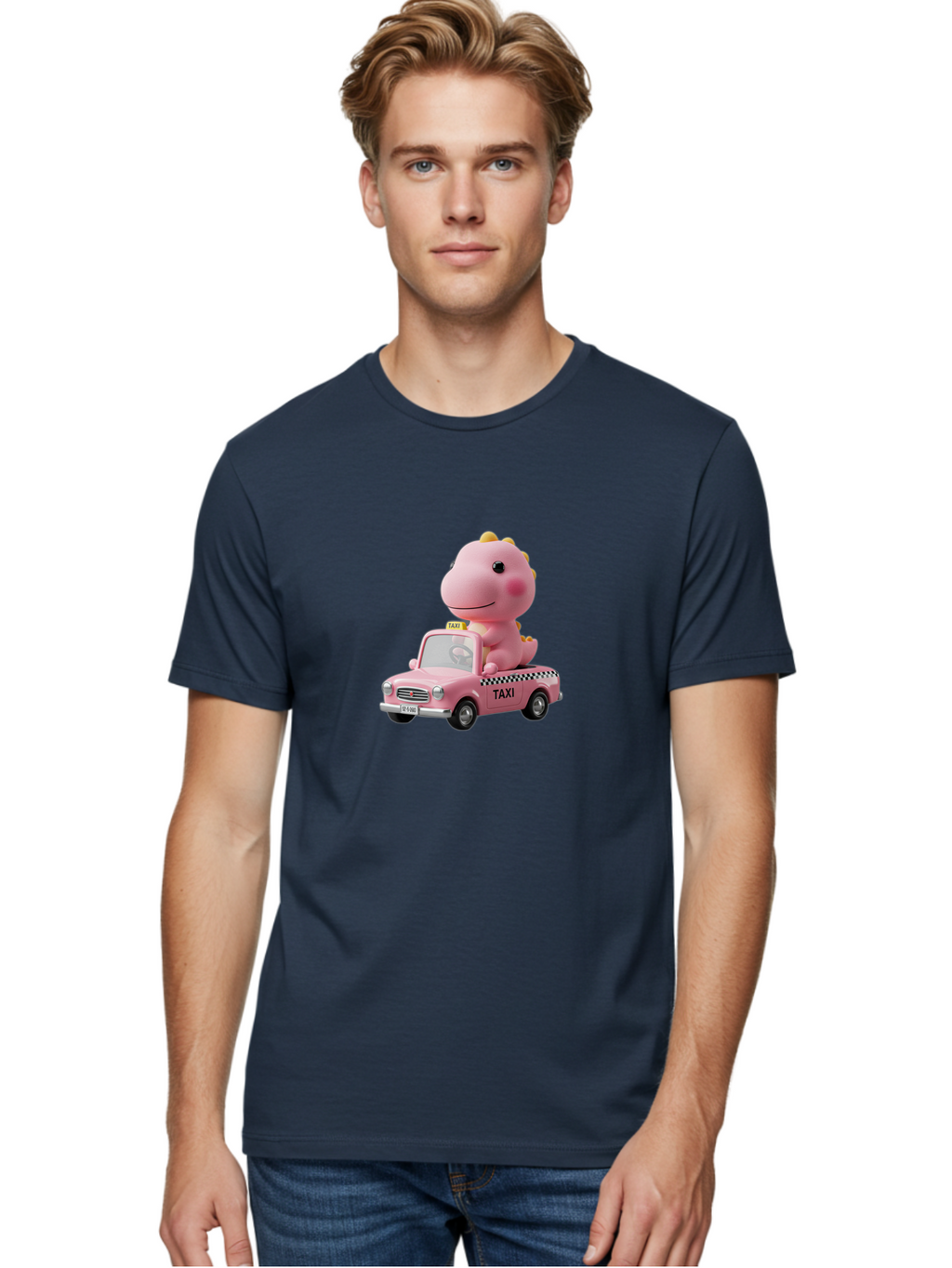 Taxi-Dinosaur Men'S Graphic Tee, 100% Cotton, Comfortable Casual Summer Wear, Machine Washable, Vintage Camera, Old Camera, Antique Camera, Black Camera, Classic Photography, Photography Equipment, Nostalgic Device, Film Camera, Camera Art Bai445