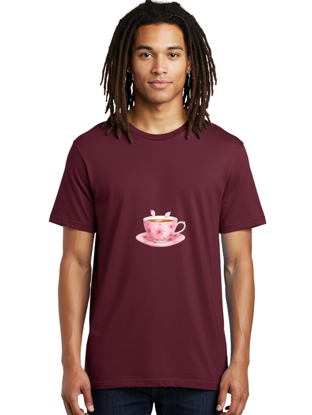 Teacup-With-Rabbit-Ears Men'S Graphic Tee, 100% Cotton, Comfortable Casual Summer Wear, Machine Washable, Vintage Camera, Old Camera, Antique Camera, Black Camera, Classic Photography, Photography Equipment, Nostalgic Device, Film Camera, Bai451