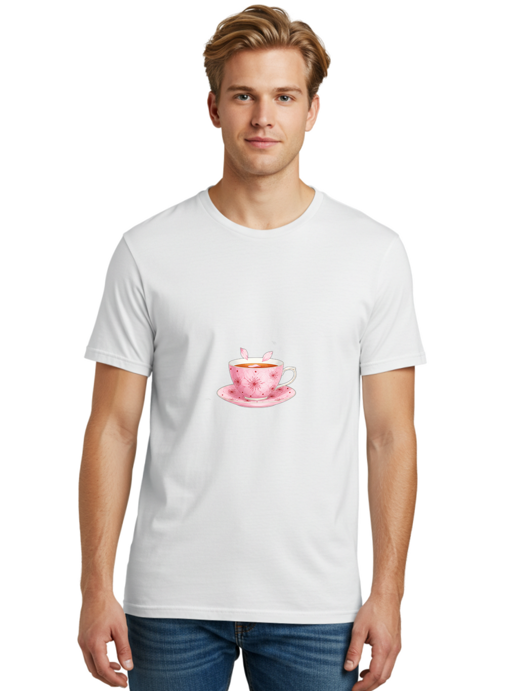 Teacup-With-Rabbit-Ears Men'S Graphic Tee, 100% Cotton, Comfortable Casual Summer Wear, Machine Washable, Vintage Camera, Old Camera, Antique Camera, Black Camera, Classic Photography, Photography Equipment, Nostalgic Device, Film Camera, Bai451