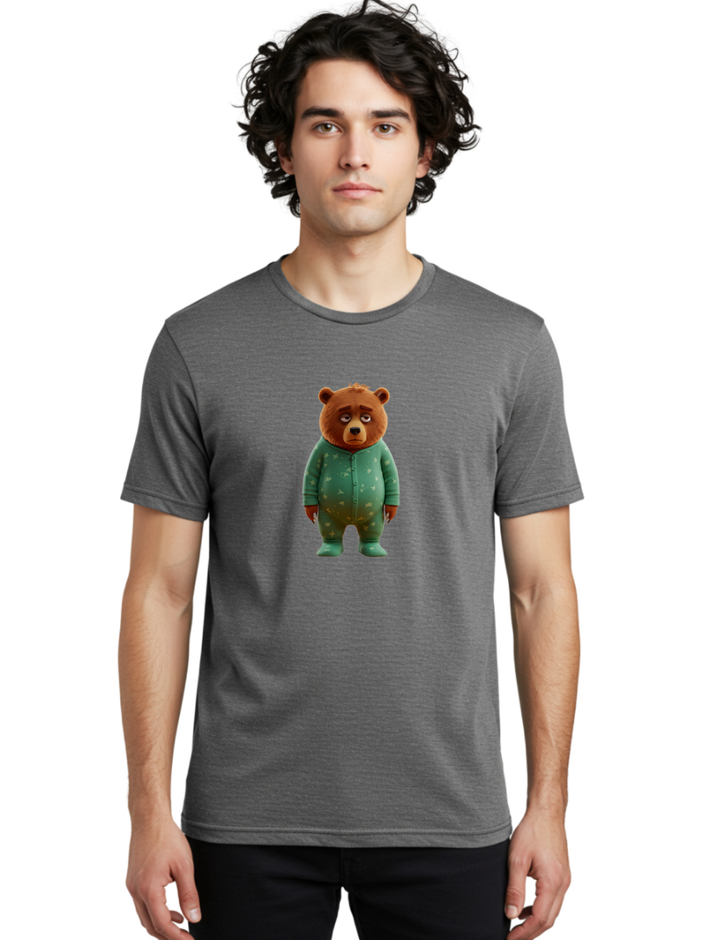 Teddy-Bear-In-Pajamas-3 Men'S Graphic Tee, 100% Cotton, Comfortable Casual Summer Wear, Machine Washable, Vintage Camera, Old Camera, Antique Camera, Black Camera, Classic Photography, Photography Equipment, Nostalgic Device, Film Camera, Bai458