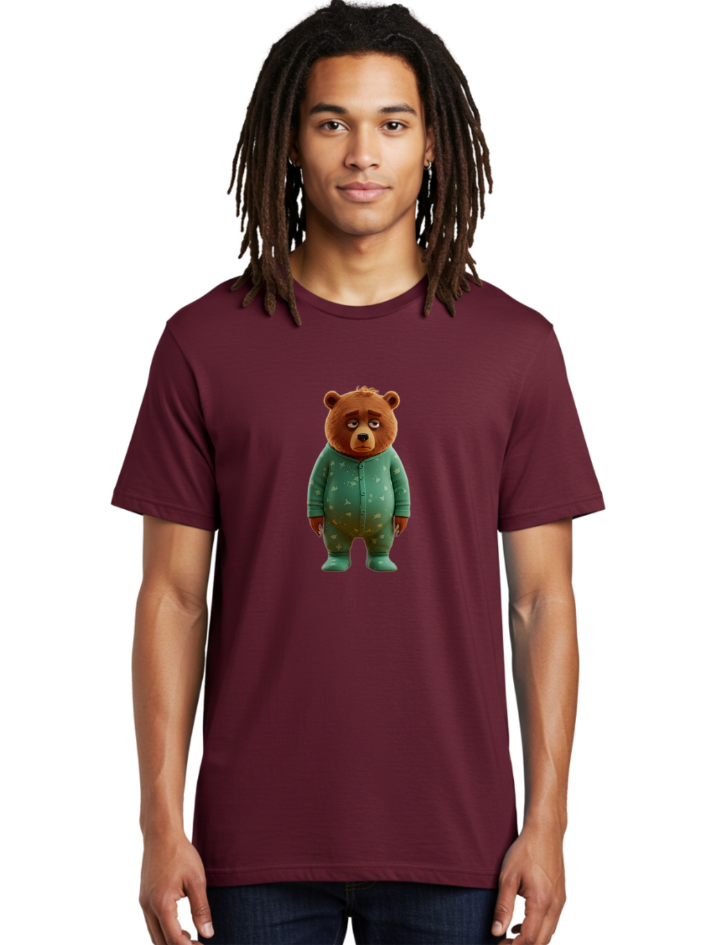 Teddy-Bear-In-Pajamas-3 Men'S Graphic Tee, 100% Cotton, Comfortable Casual Summer Wear, Machine Washable, Vintage Camera, Old Camera, Antique Camera, Black Camera, Classic Photography, Photography Equipment, Nostalgic Device, Film Camera, Bai458