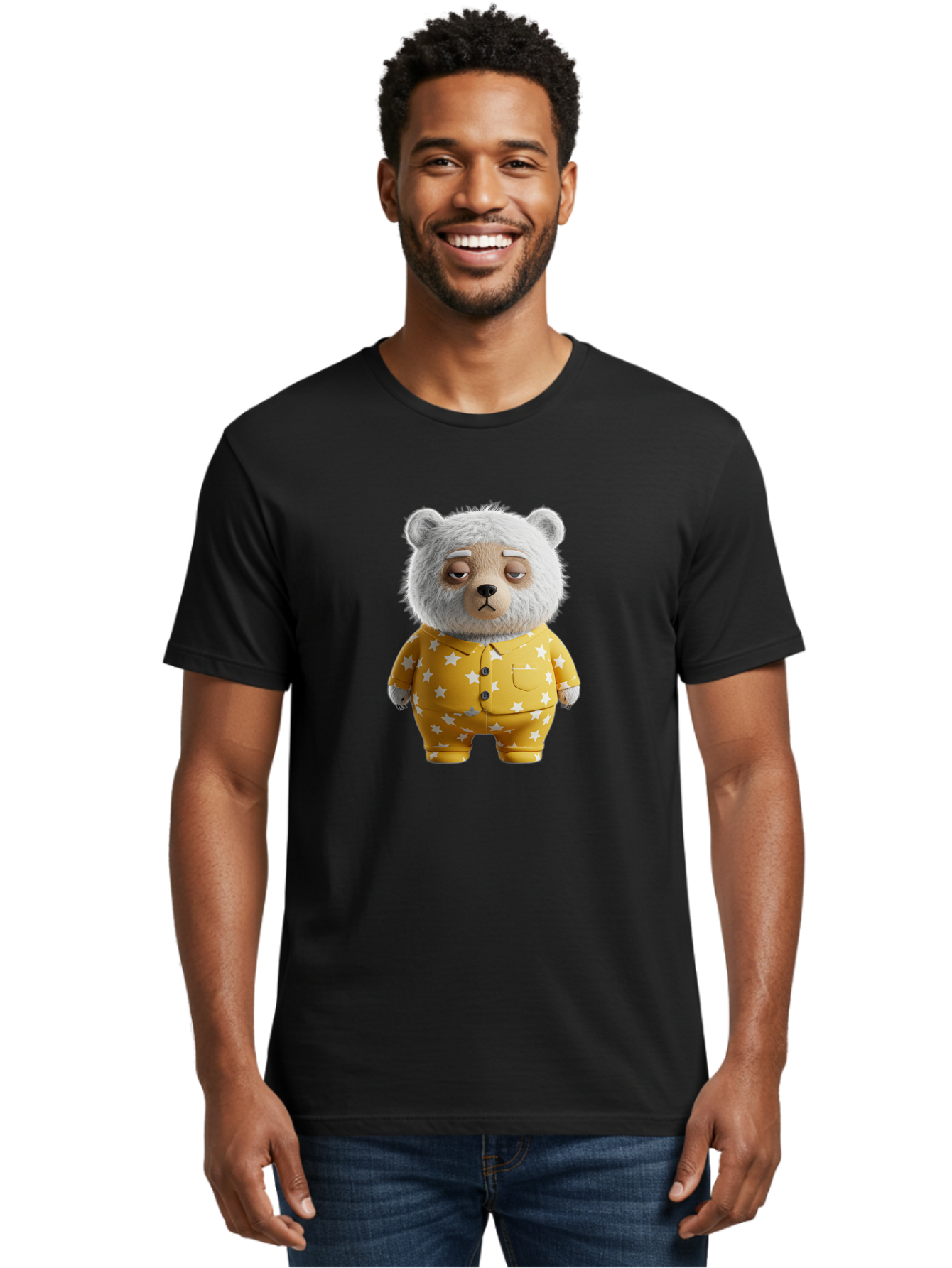 Teddy-Bear-In-Pajamas-4 Men'S Graphic Tee, 100% Cotton, Comfortable Casual Summer Wear, Machine Washable, Vintage Camera, Old Camera, Antique Camera, Black Camera, Classic Photography, Photography Equipment, Nostalgic Device, Film Camera, Bai459