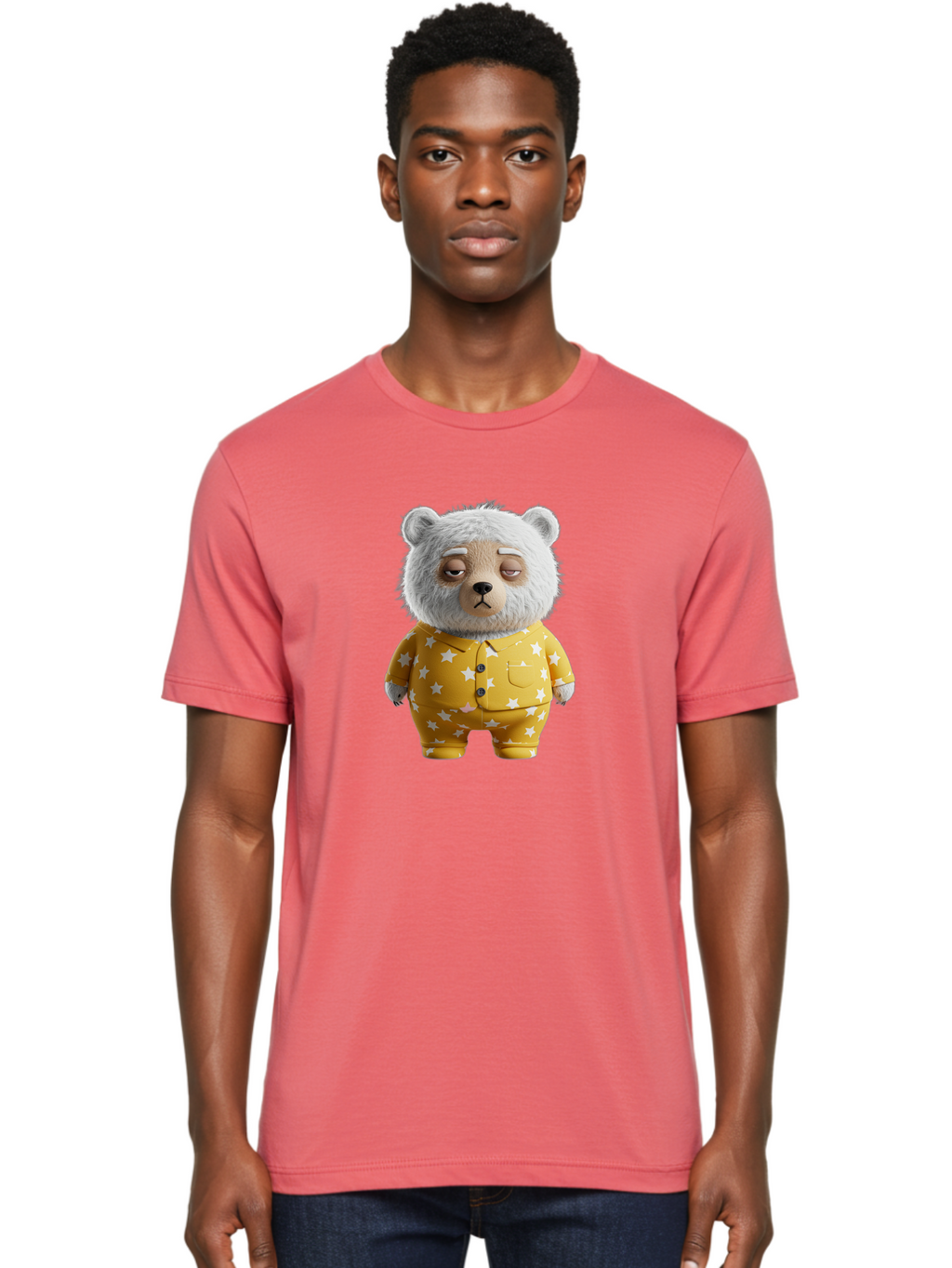 Teddy-Bear-In-Pajamas-4 Men'S Graphic Tee, 100% Cotton, Comfortable Casual Summer Wear, Machine Washable, Vintage Camera, Old Camera, Antique Camera, Black Camera, Classic Photography, Photography Equipment, Nostalgic Device, Film Camera, Bai459