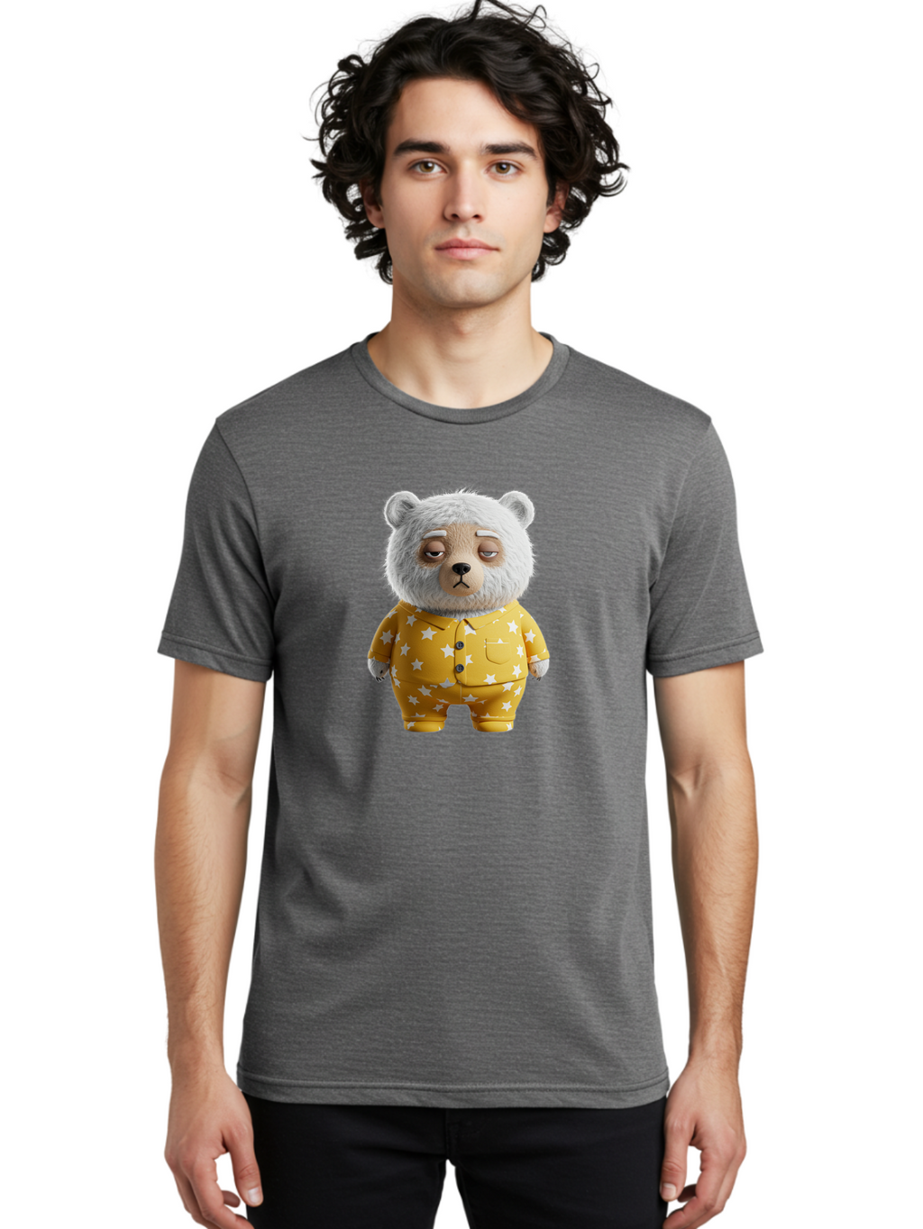 Teddy-Bear-In-Pajamas-4 Men'S Graphic Tee, 100% Cotton, Comfortable Casual Summer Wear, Machine Washable, Vintage Camera, Old Camera, Antique Camera, Black Camera, Classic Photography, Photography Equipment, Nostalgic Device, Film Camera, Bai459