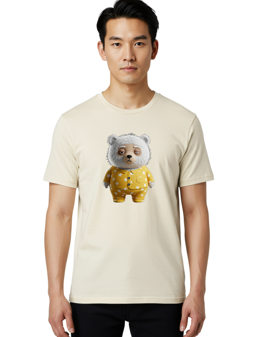 Teddy-Bear-In-Pajamas-4 Men'S Graphic Tee, 100% Cotton, Comfortable Casual Summer Wear, Machine Washable, Vintage Camera, Old Camera, Antique Camera, Black Camera, Classic Photography, Photography Equipment, Nostalgic Device, Film Camera, Bai459