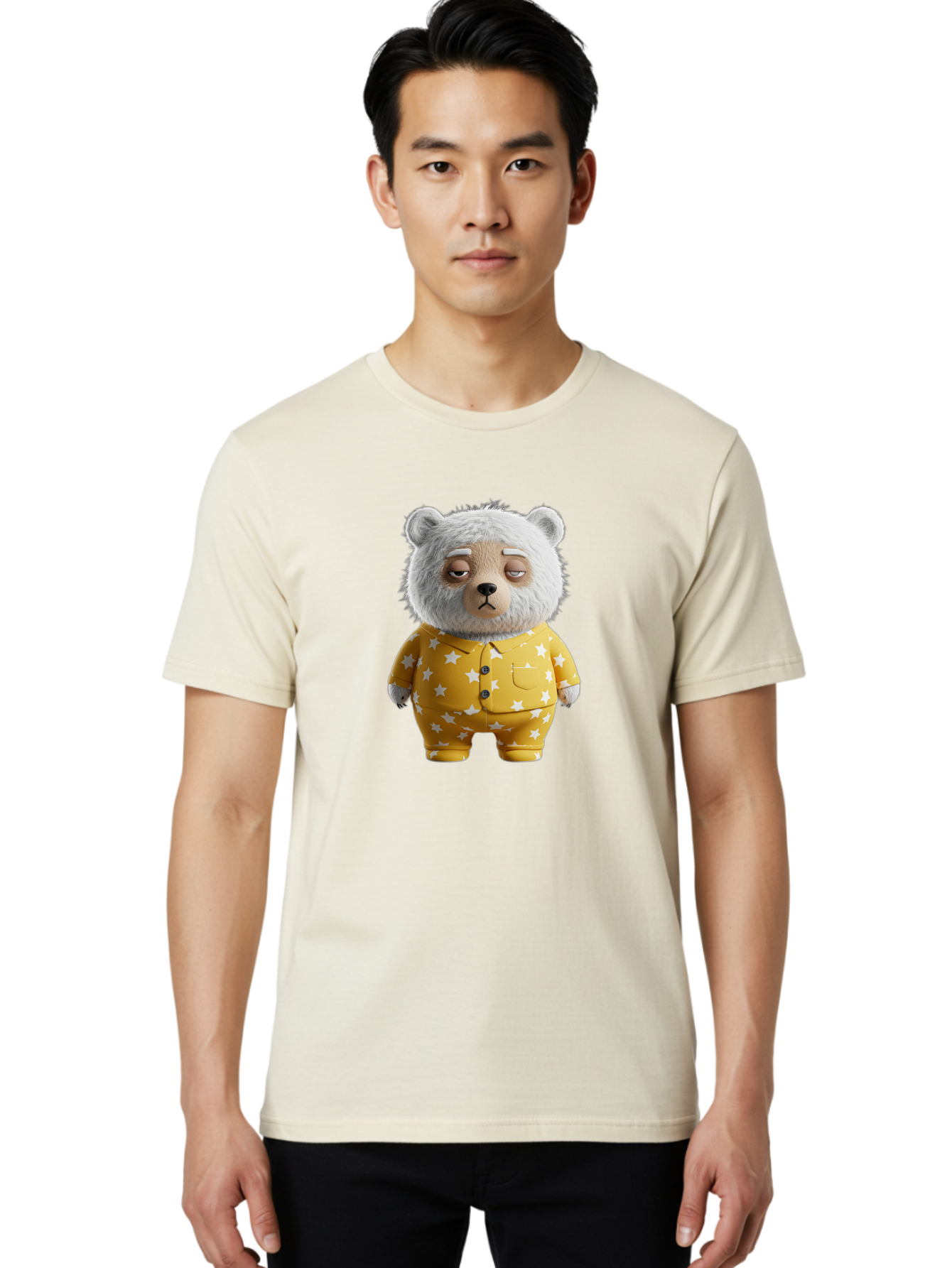 Teddy-Bear-In-Pajamas-4 Men'S Graphic Tee, 100% Cotton, Comfortable Casual Summer Wear, Machine Washable, Vintage Camera, Old Camera, Antique Camera, Black Camera, Classic Photography, Photography Equipment, Nostalgic Device, Film Camera, Bai459