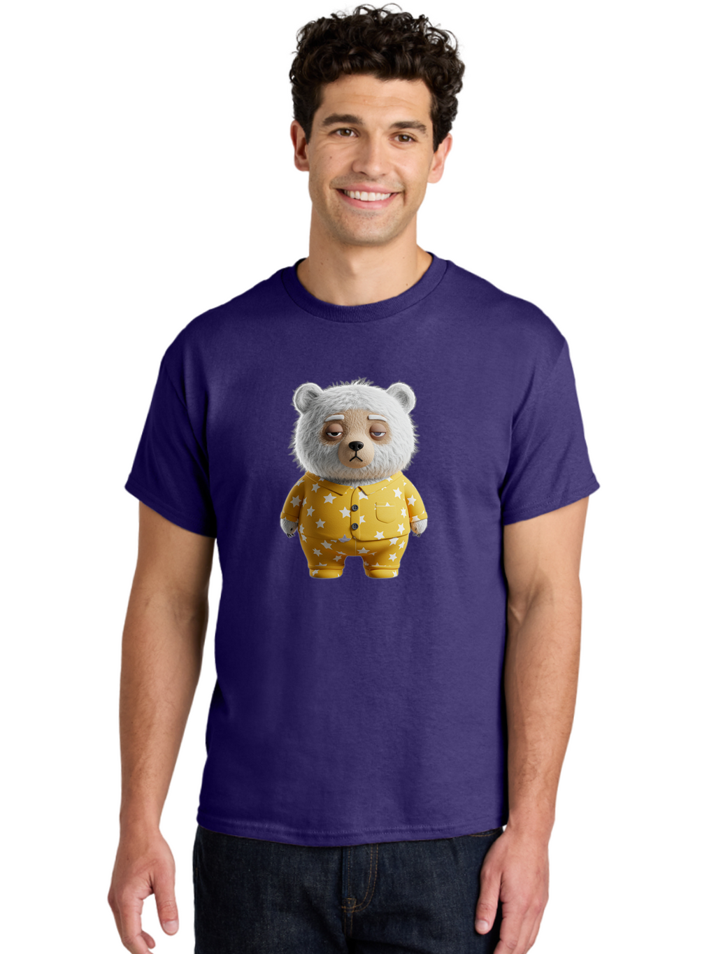 Teddy-Bear-In-Pajamas-4 Men'S Graphic Tee, 100% Cotton, Comfortable Casual Summer Wear, Machine Washable, Vintage Camera, Old Camera, Antique Camera, Black Camera, Classic Photography, Photography Equipment, Nostalgic Device, Film Camera, Bai459