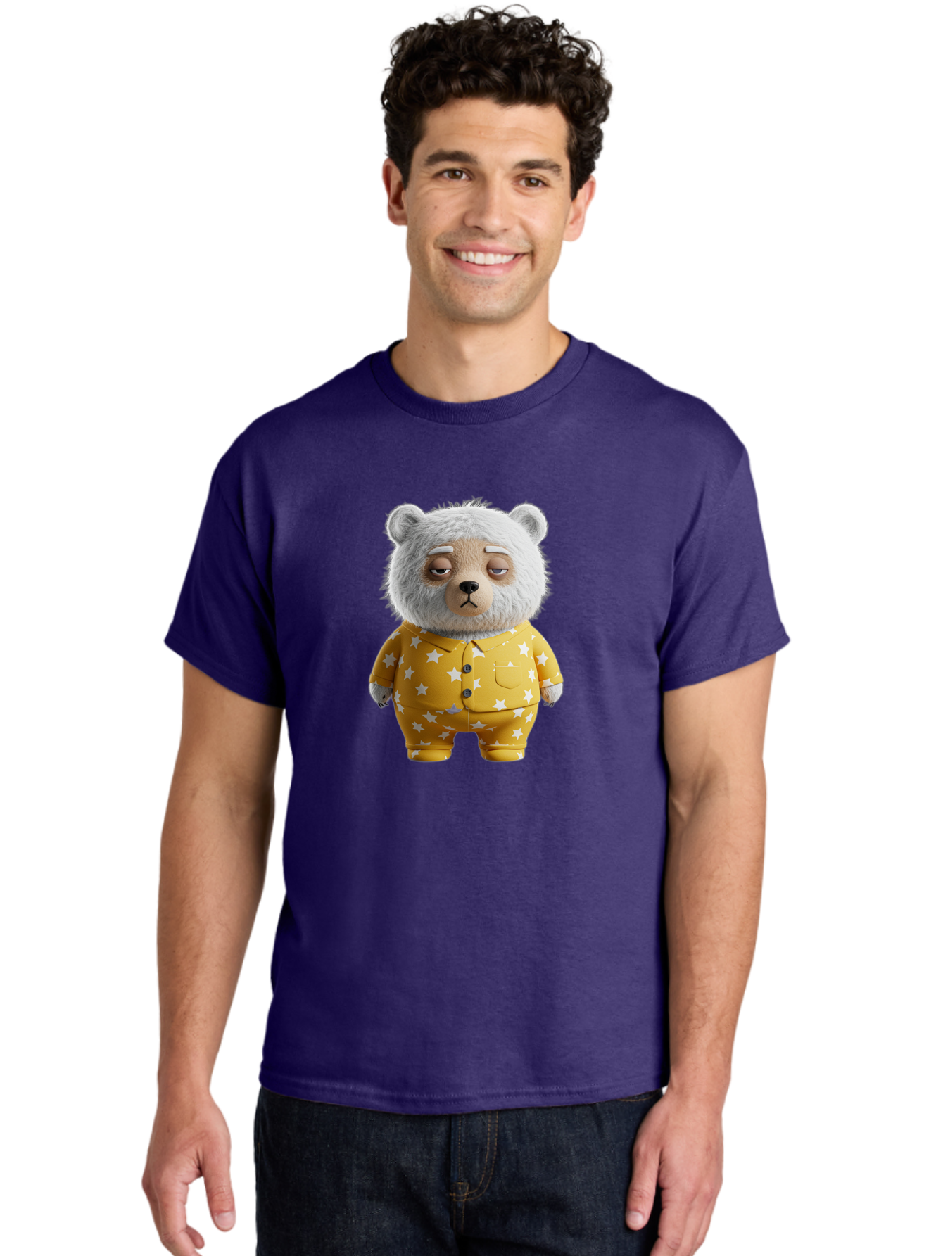 Teddy-Bear-In-Pajamas-4 Men'S Graphic Tee, 100% Cotton, Comfortable Casual Summer Wear, Machine Washable, Vintage Camera, Old Camera, Antique Camera, Black Camera, Classic Photography, Photography Equipment, Nostalgic Device, Film Camera, Bai459