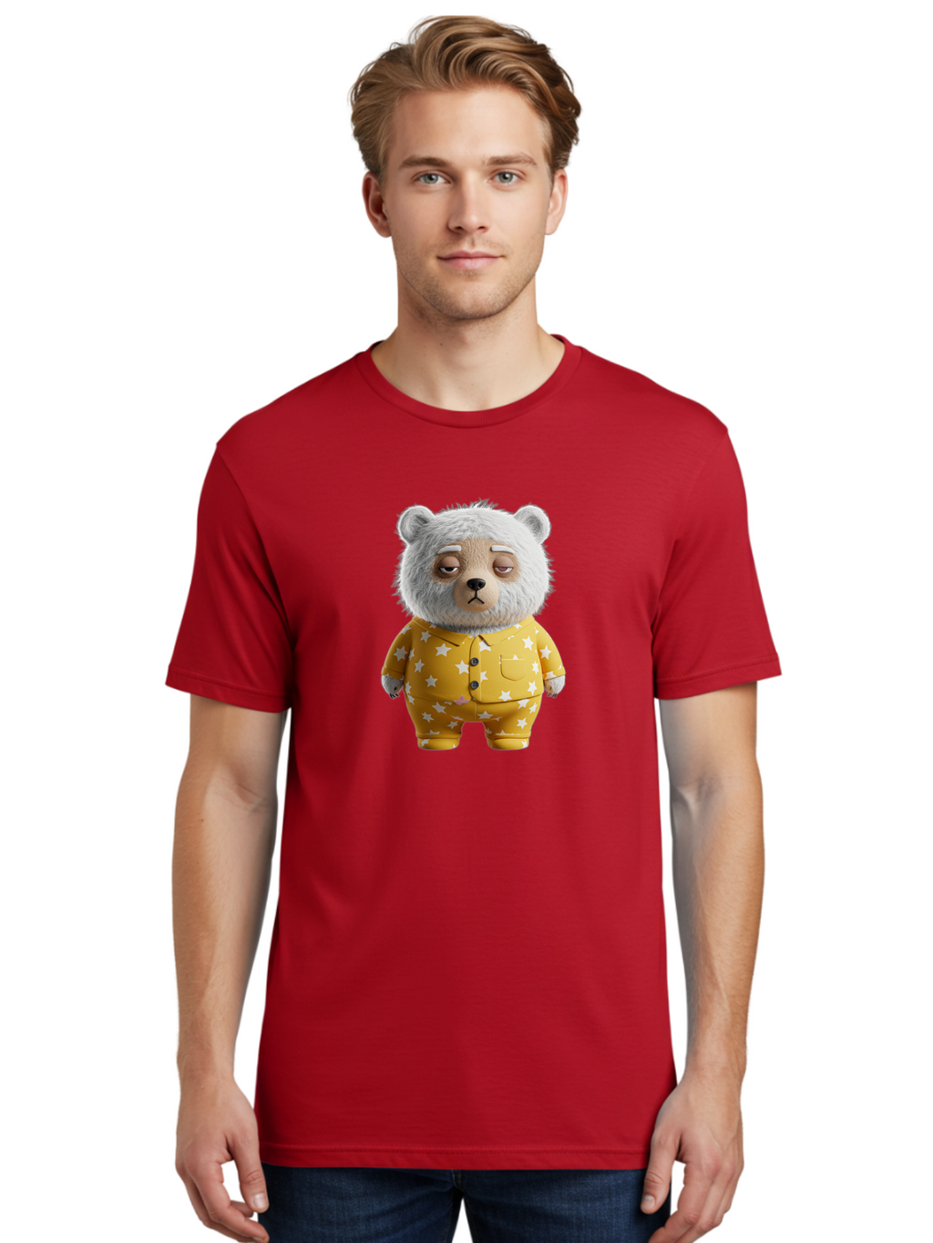 Teddy-Bear-In-Pajamas-4 Men'S Graphic Tee, 100% Cotton, Comfortable Casual Summer Wear, Machine Washable, Vintage Camera, Old Camera, Antique Camera, Black Camera, Classic Photography, Photography Equipment, Nostalgic Device, Film Camera, Bai459