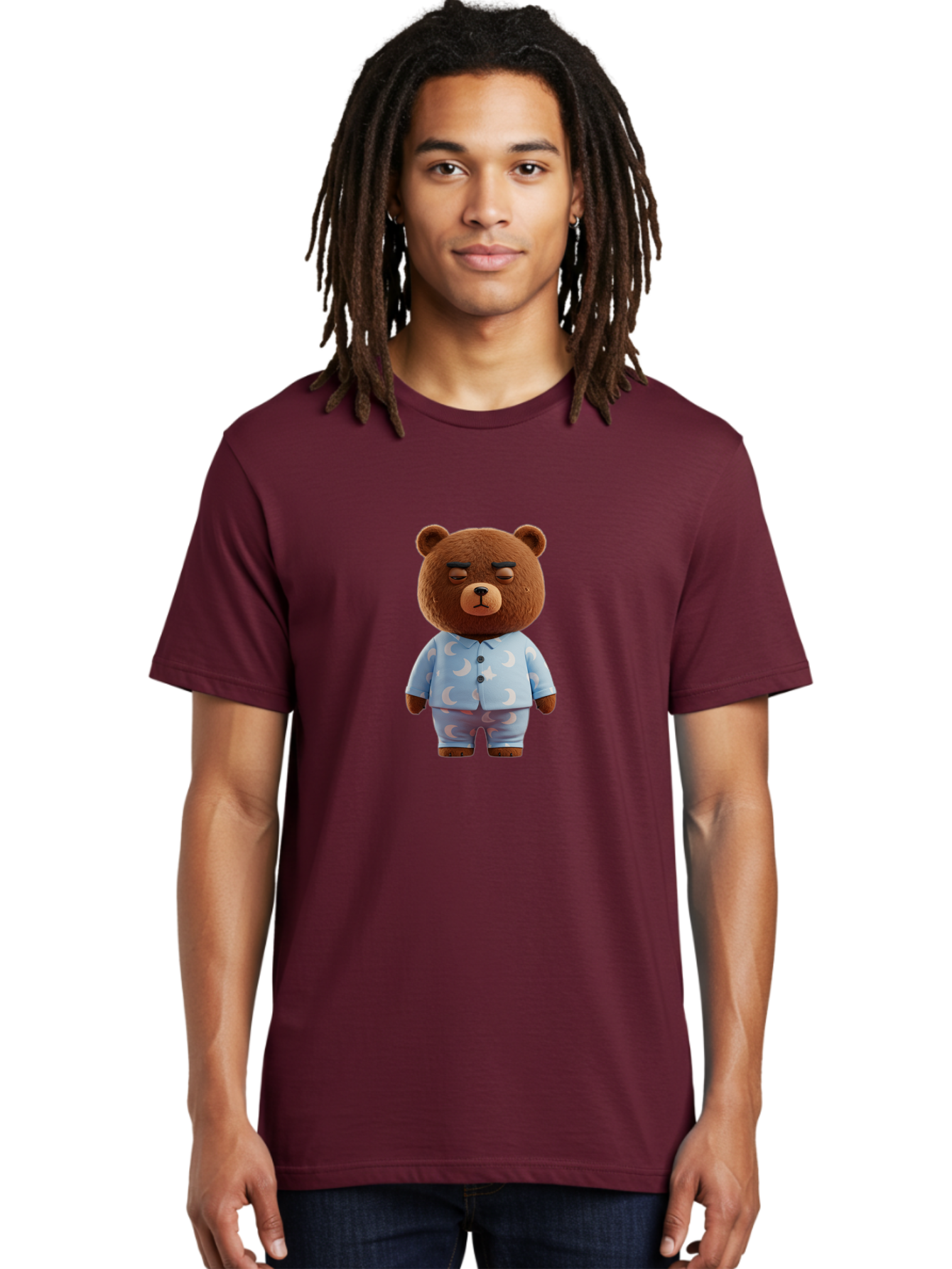 Teddy-Bear-In-Pajamas-5 Men'S Graphic Tee, 100% Cotton, Comfortable Casual Summer Wear, Machine Washable, Vintage Camera, Old Camera, Antique Camera, Black Camera, Classic Photography, Photography Equipment, Nostalgic Device, Film Camera, Bai460