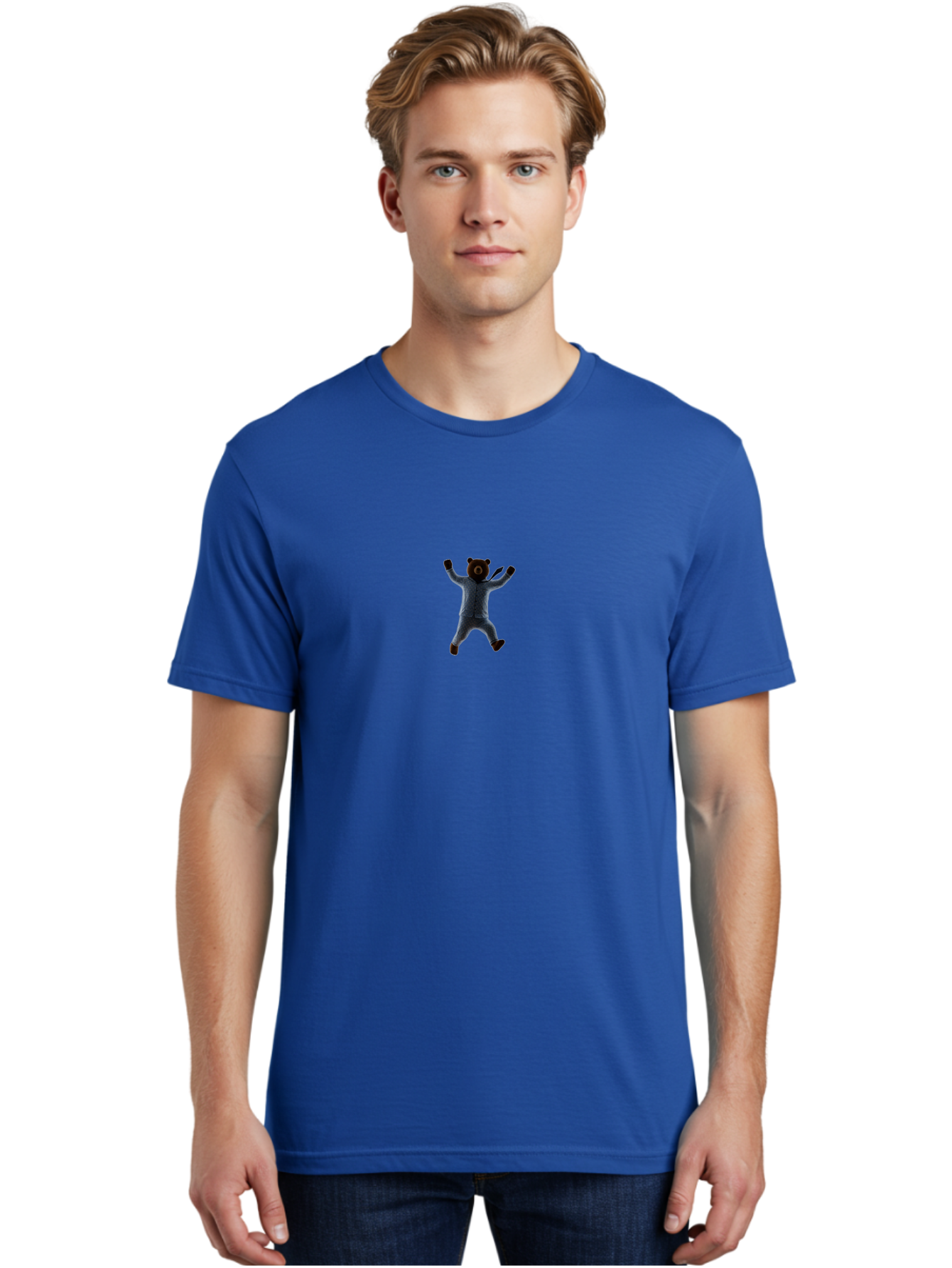 Teddy-Bear-Jumping Men'S Graphic Tee, 100% Cotton, Comfortable Casual Summer Wear, Machine Washable, Vintage Camera, Old Camera, Antique Camera, Black Camera, Classic Photography, Photography Equipment, Nostalgic Device, Film Camera, Bai466