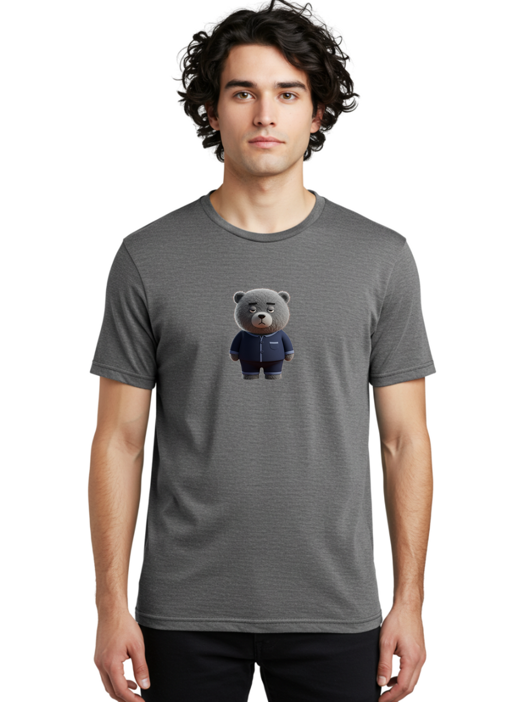Teddy-In-Pajamas-2 Men'S Graphic Tee, 100% Cotton, Comfortable Casual Summer Wear, Machine Washable, Vintage Camera, Old Camera, Antique Camera, Black Camera, Classic Photography, Photography Equipment, Nostalgic Device, Film Camera, Bai474