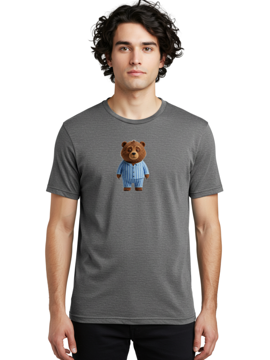 Teddy-In-Pajamas Men'S Graphic Tee, 100% Cotton, Comfortable Casual Summer Wear, Machine Washable, Vintage Camera, Old Camera, Antique Camera, Black Camera, Classic Photography, Photography Equipment, Nostalgic Device, Film Camera, Camera Art Bai475