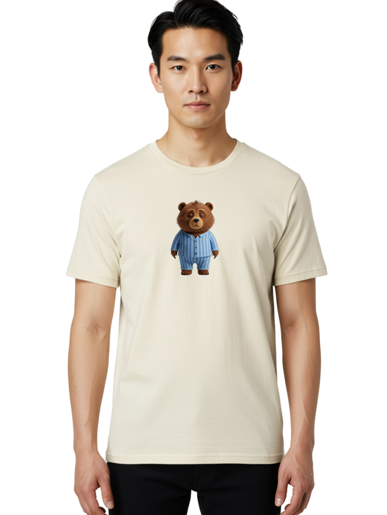 Teddy-In-Pajamas Men'S Graphic Tee, 100% Cotton, Comfortable Casual Summer Wear, Machine Washable, Vintage Camera, Old Camera, Antique Camera, Black Camera, Classic Photography, Photography Equipment, Nostalgic Device, Film Camera, Camera Art Bai475