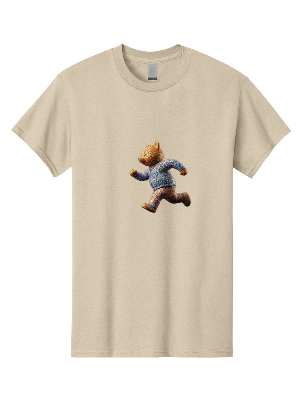 Teddy-Running Men'S Graphic Tee, 100% Cotton, Comfortable Casual Summer Wear, Machine Washable, Vintage Camera, Old Camera, Antique Camera, Black Camera, Classic Photography, Photography Equipment, Nostalgic Device, Film Camera, Camera Art Bai477