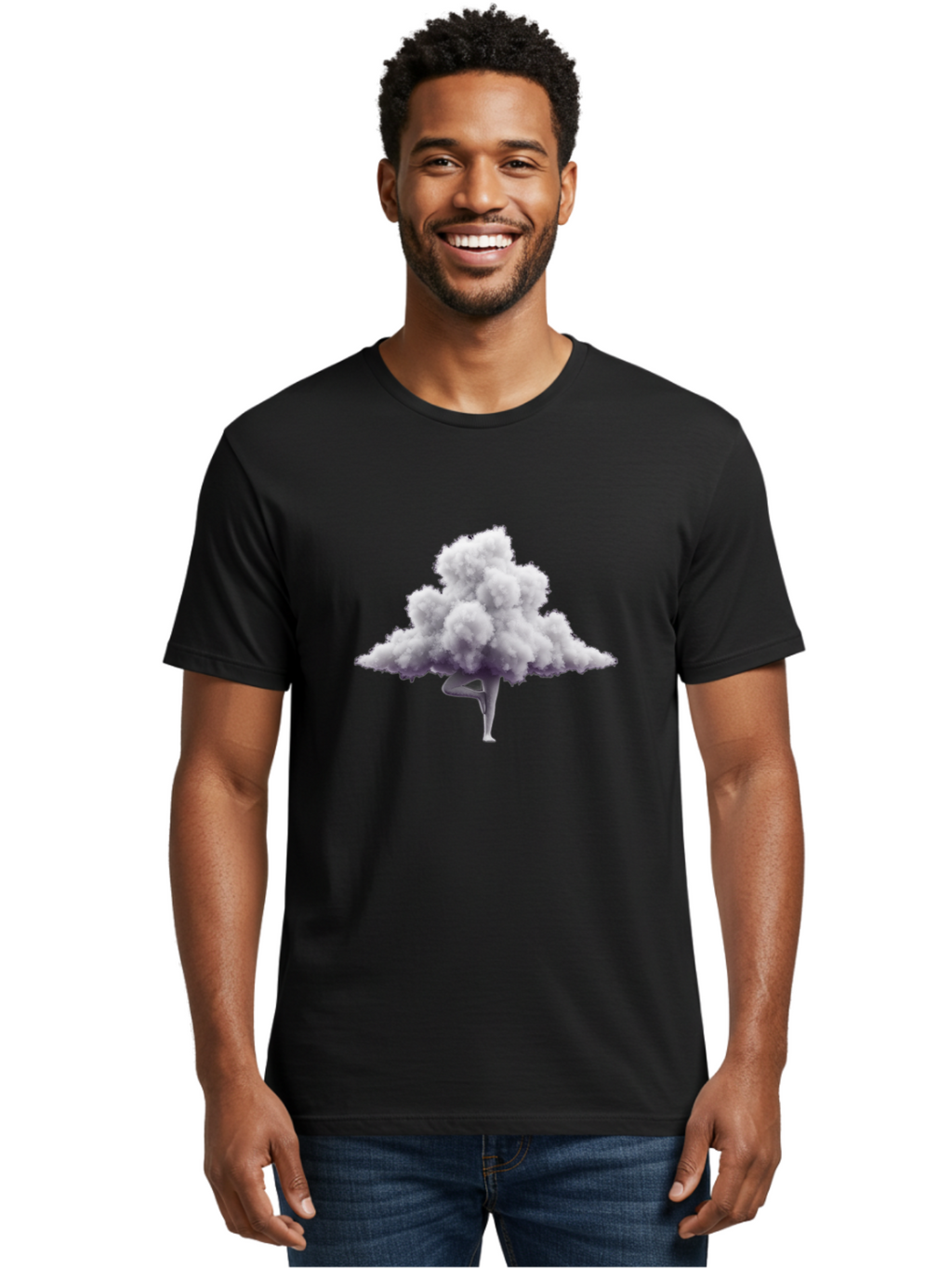 Tree-In-Yoga-Pose Men'S Graphic Tee, 100% Cotton, Comfortable Casual Summer Wear, Machine Washable, Vintage Camera, Old Camera, Antique Camera, Black Camera, Classic Photography, Photography Equipment, Nostalgic Device, Film Camera, Camera Art Bai486