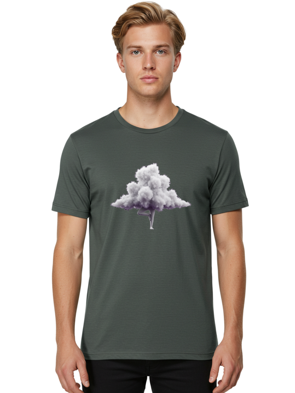Tree-In-Yoga-Pose Men'S Graphic Tee, 100% Cotton, Comfortable Casual Summer Wear, Machine Washable, Vintage Camera, Old Camera, Antique Camera, Black Camera, Classic Photography, Photography Equipment, Nostalgic Device, Film Camera, Camera Art Bai486