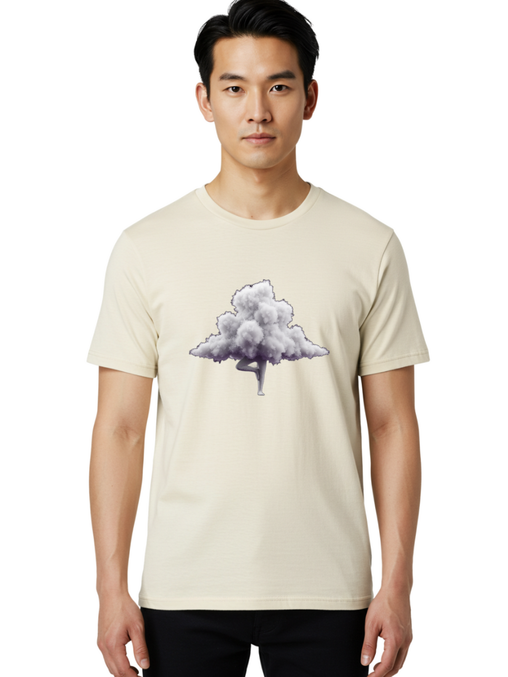 Tree-In-Yoga-Pose Men'S Graphic Tee, 100% Cotton, Comfortable Casual Summer Wear, Machine Washable, Vintage Camera, Old Camera, Antique Camera, Black Camera, Classic Photography, Photography Equipment, Nostalgic Device, Film Camera, Camera Art Bai486