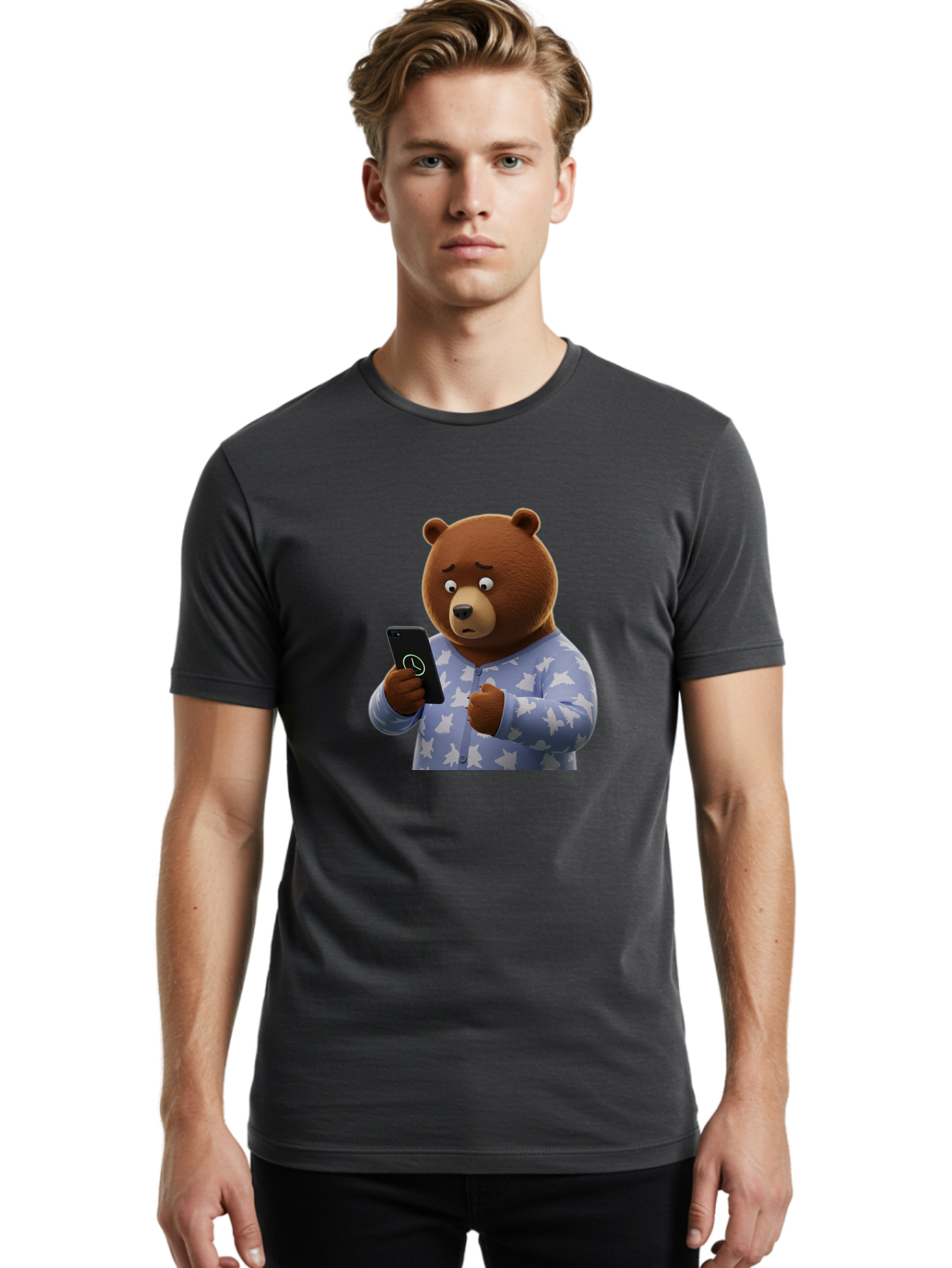 Unhappy-Bear Men'S Graphic Tee, 100% Cotton, Comfortable Casual Summer Wear, Machine Washable, Vintage Camera, Old Camera, Antique Camera, Black Camera, Classic Photography, Photography Equipment, Nostalgic Device, Film Camera, Camera Art Bai491